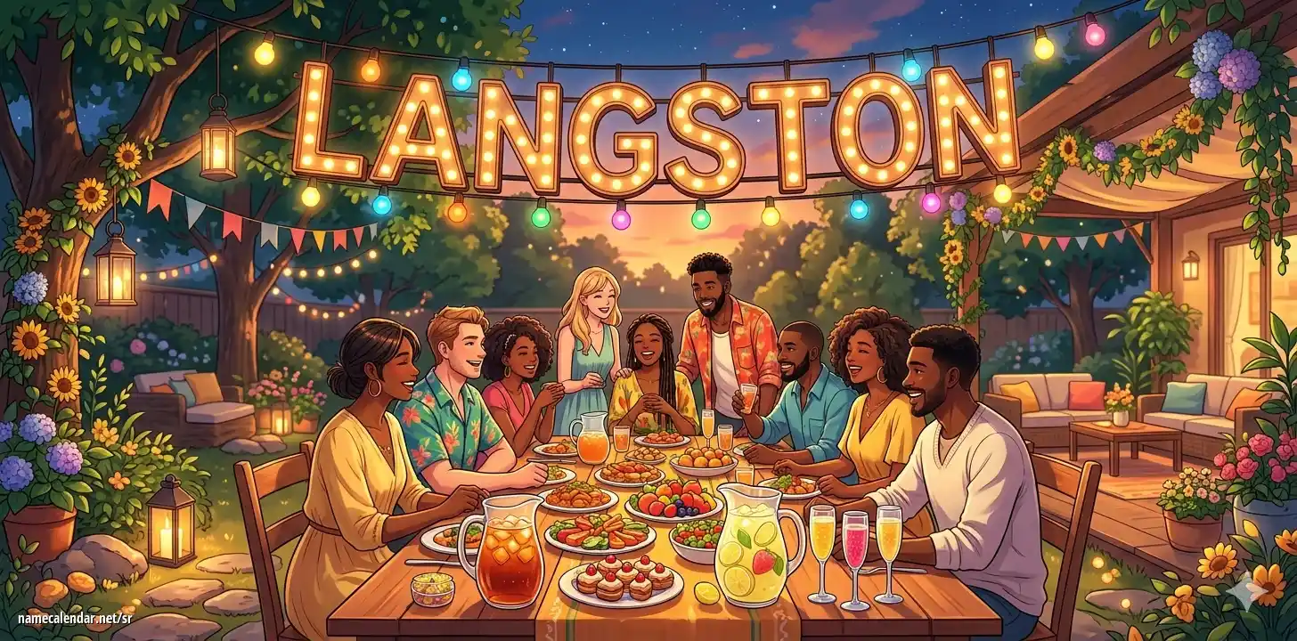 Прослава имендана и имена - Langston