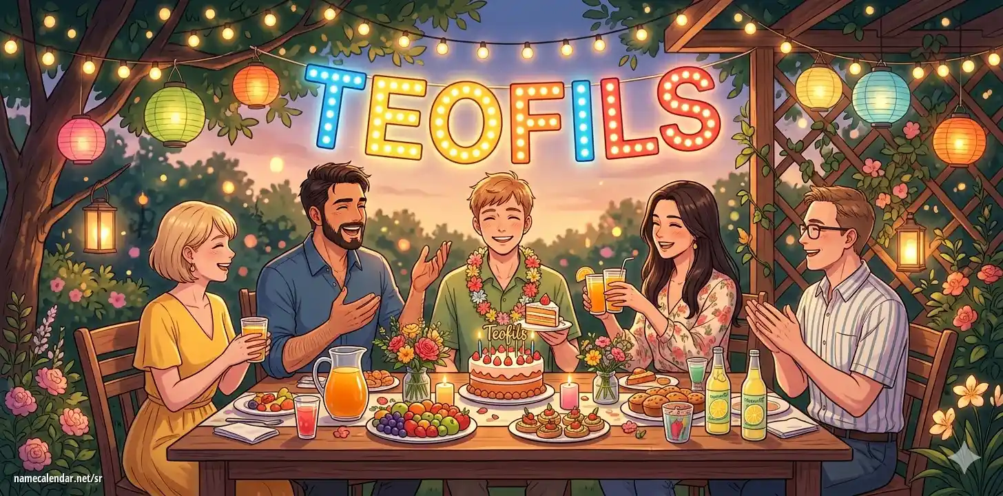 Прослава имендана и имена - Teofils