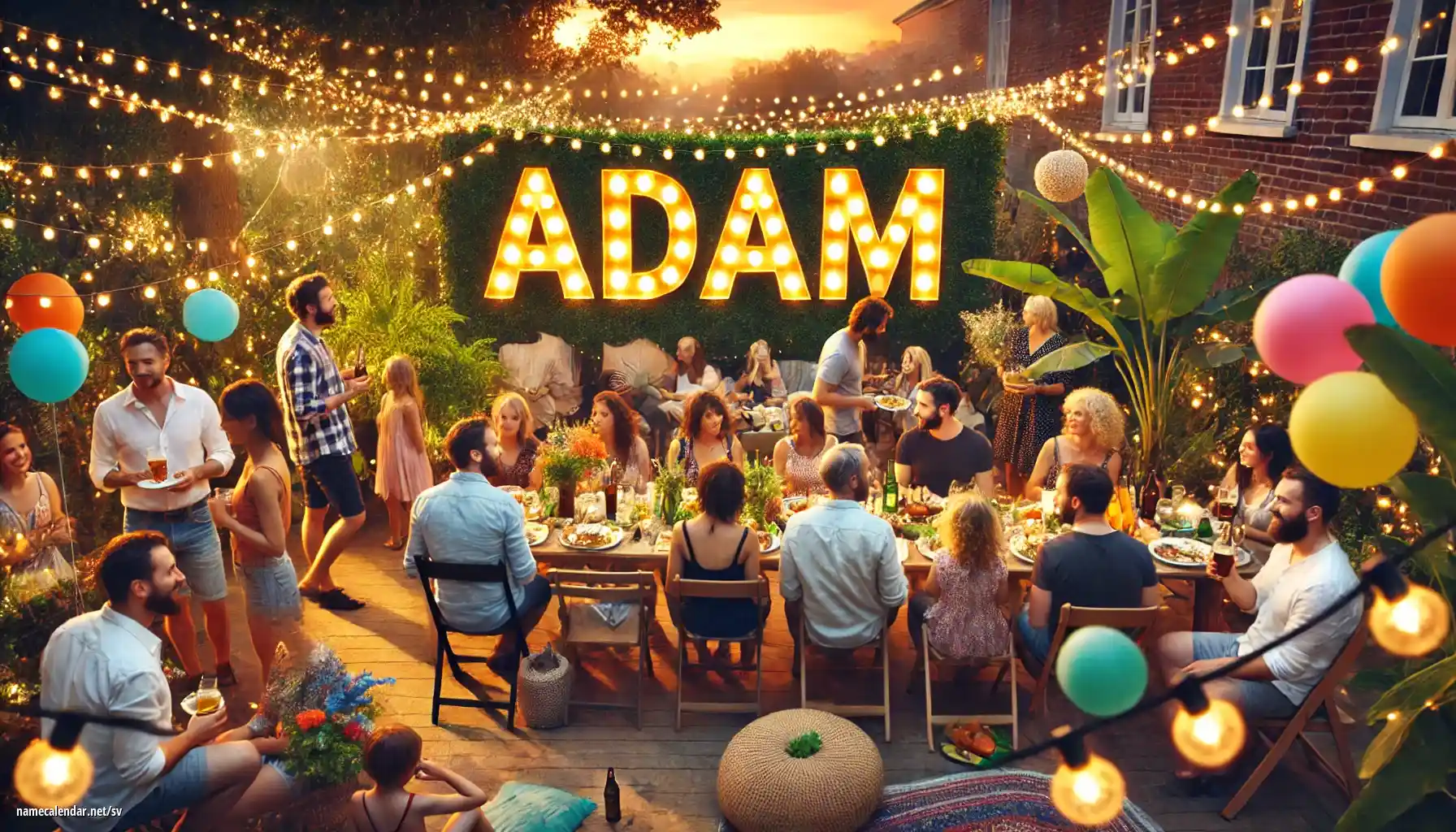 Firande av namnsdag och namn - Ádám