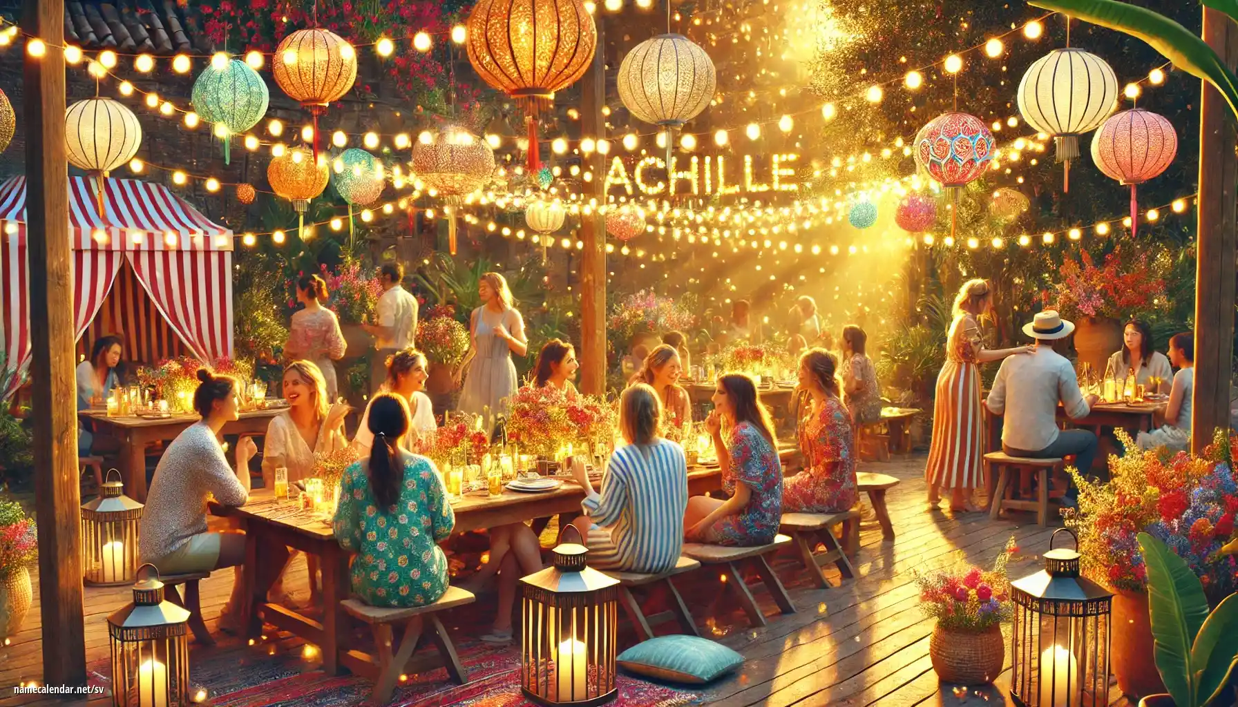 Firande av namnsdag och namn - Achille