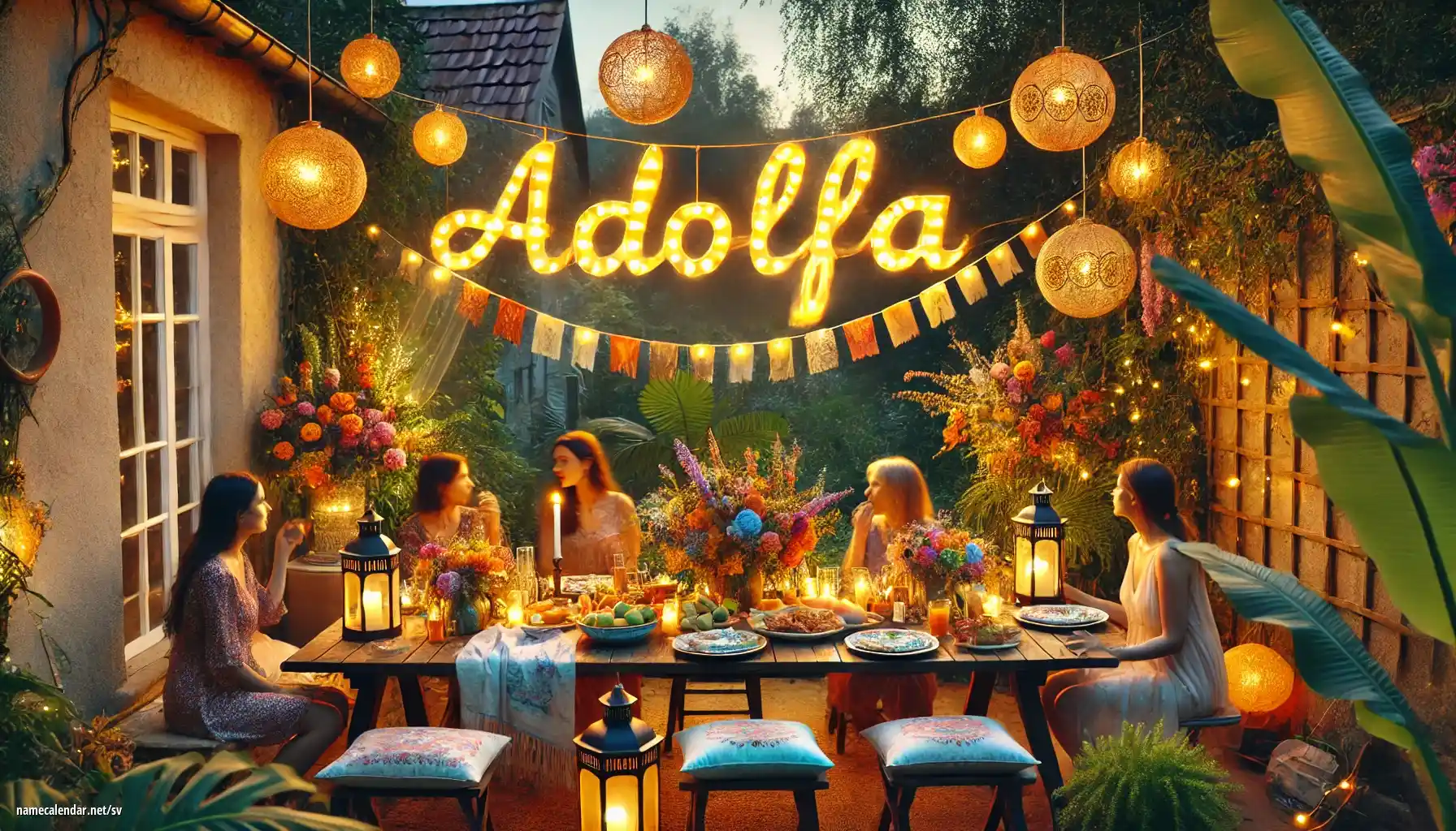 Firande av namnsdag och namn - Adolfa