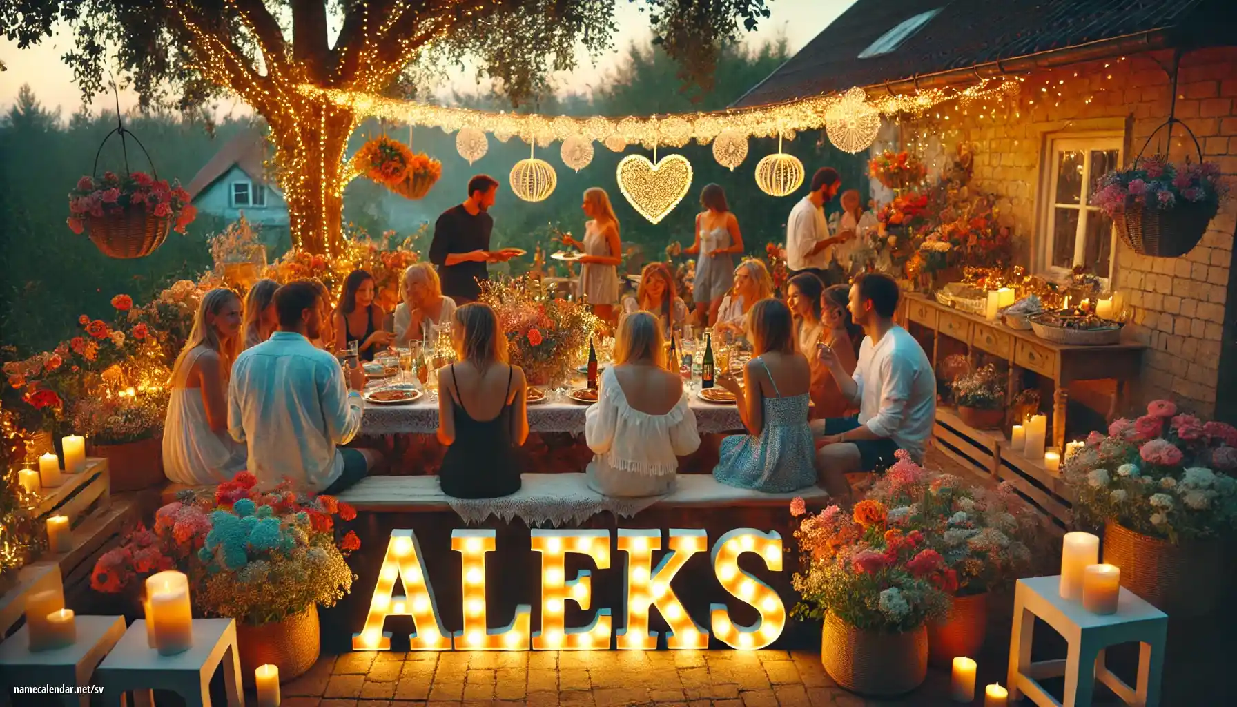 Firande av namnsdag och namn - Aleks