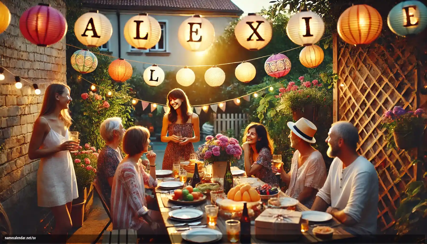 Firande av namnsdag och namn - Alexi