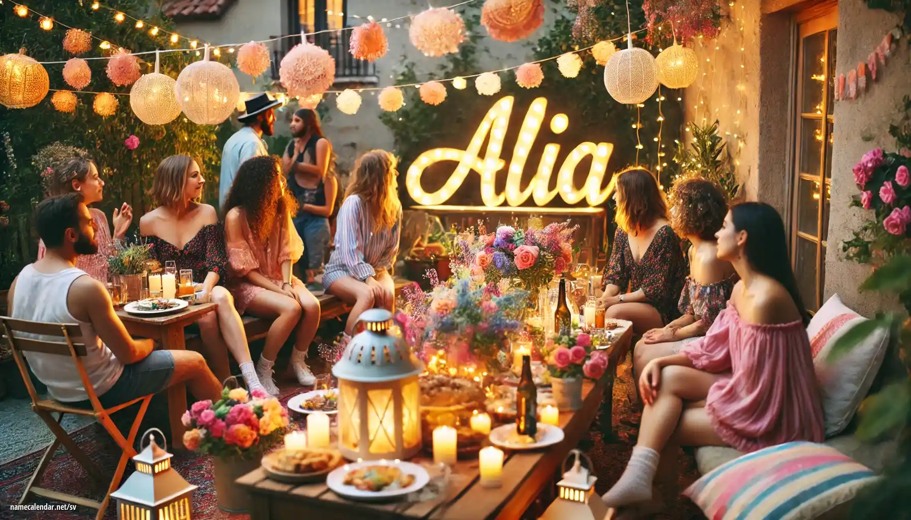 Firande av namnsdag och namn - Alia