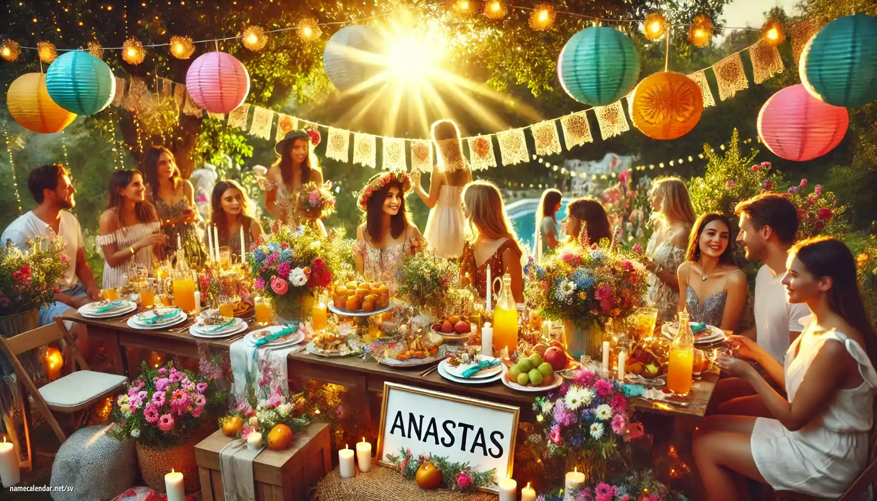 Firande av namnsdag och namn - Anastas