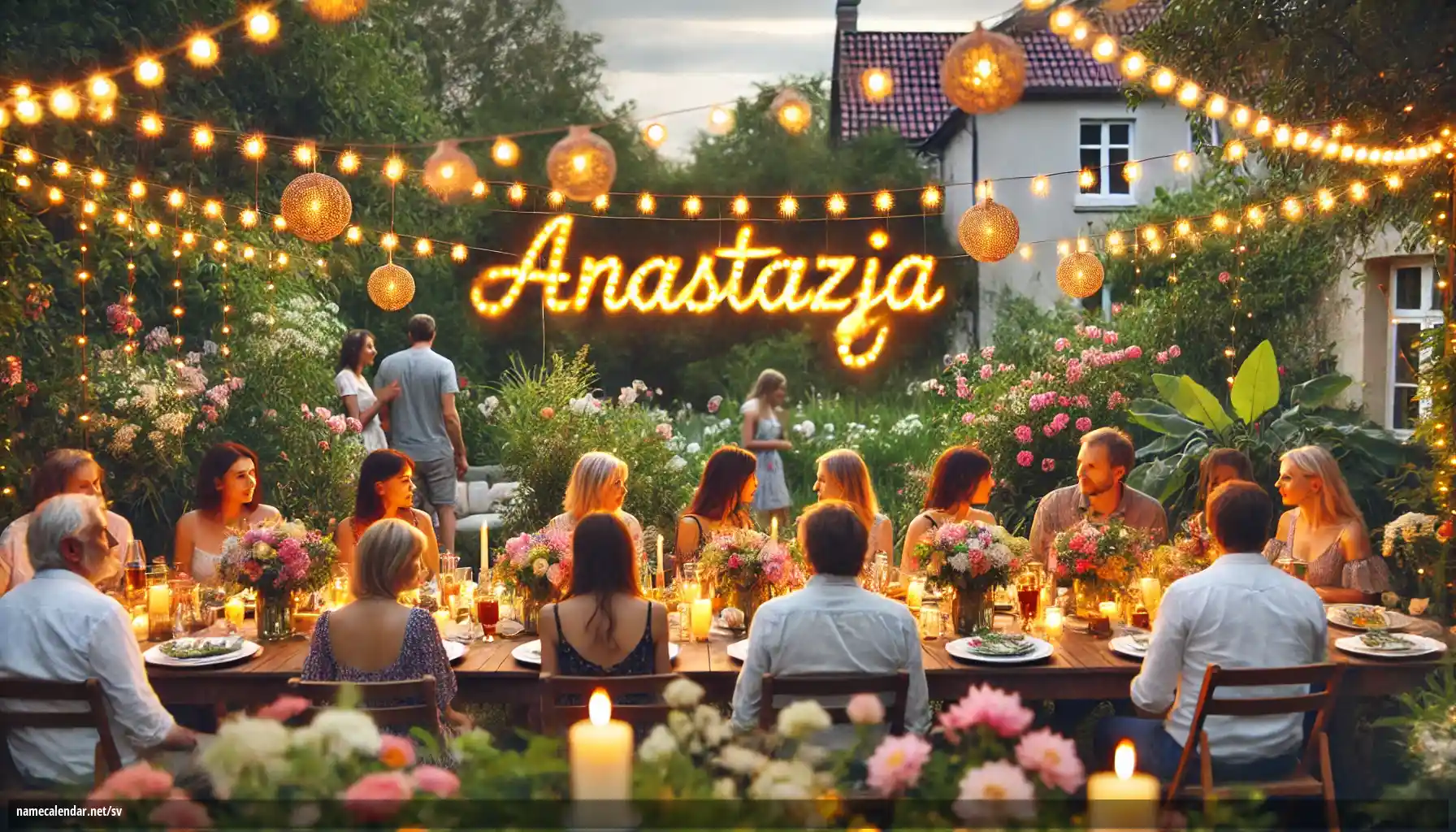 Firande av namnsdag och namn - Anastazja