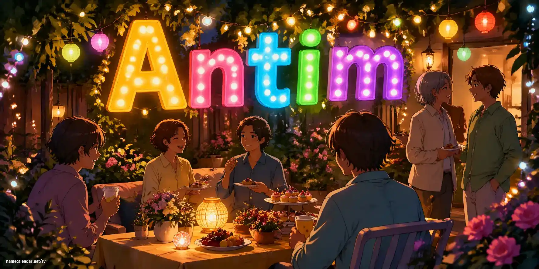 Firande av namnsdag och namn - Antim