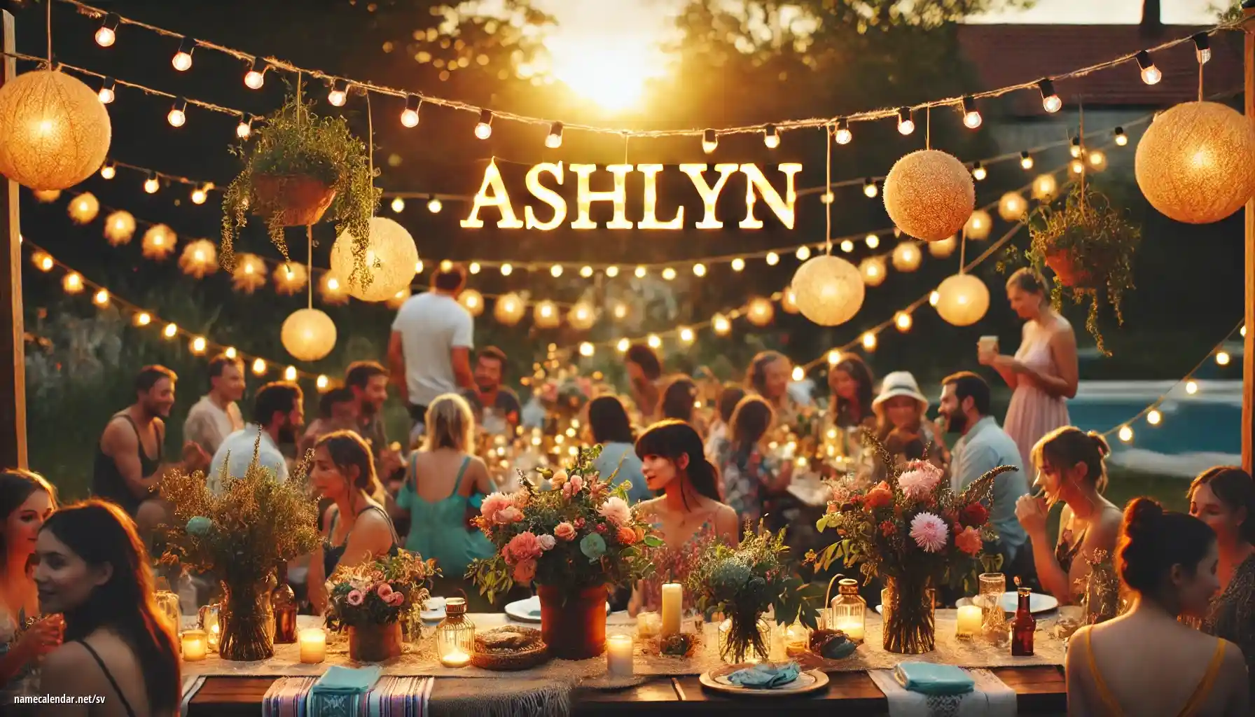 Firande av namnsdag och namn - Ashlyn