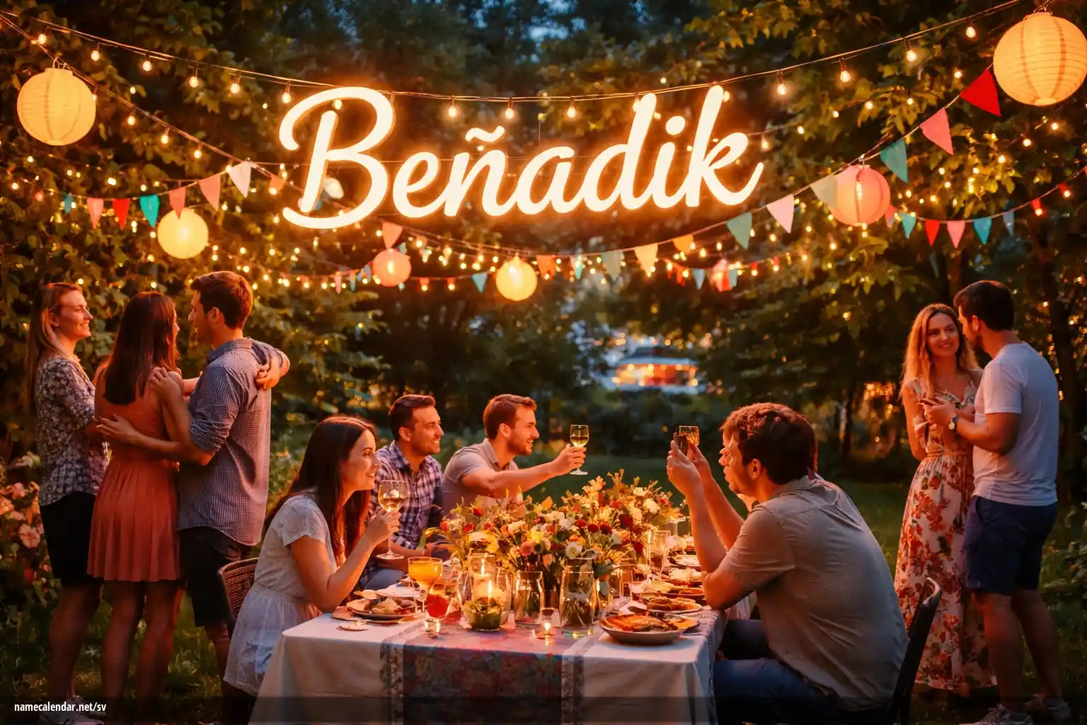 Firande av namnsdag och namn - Beňadik