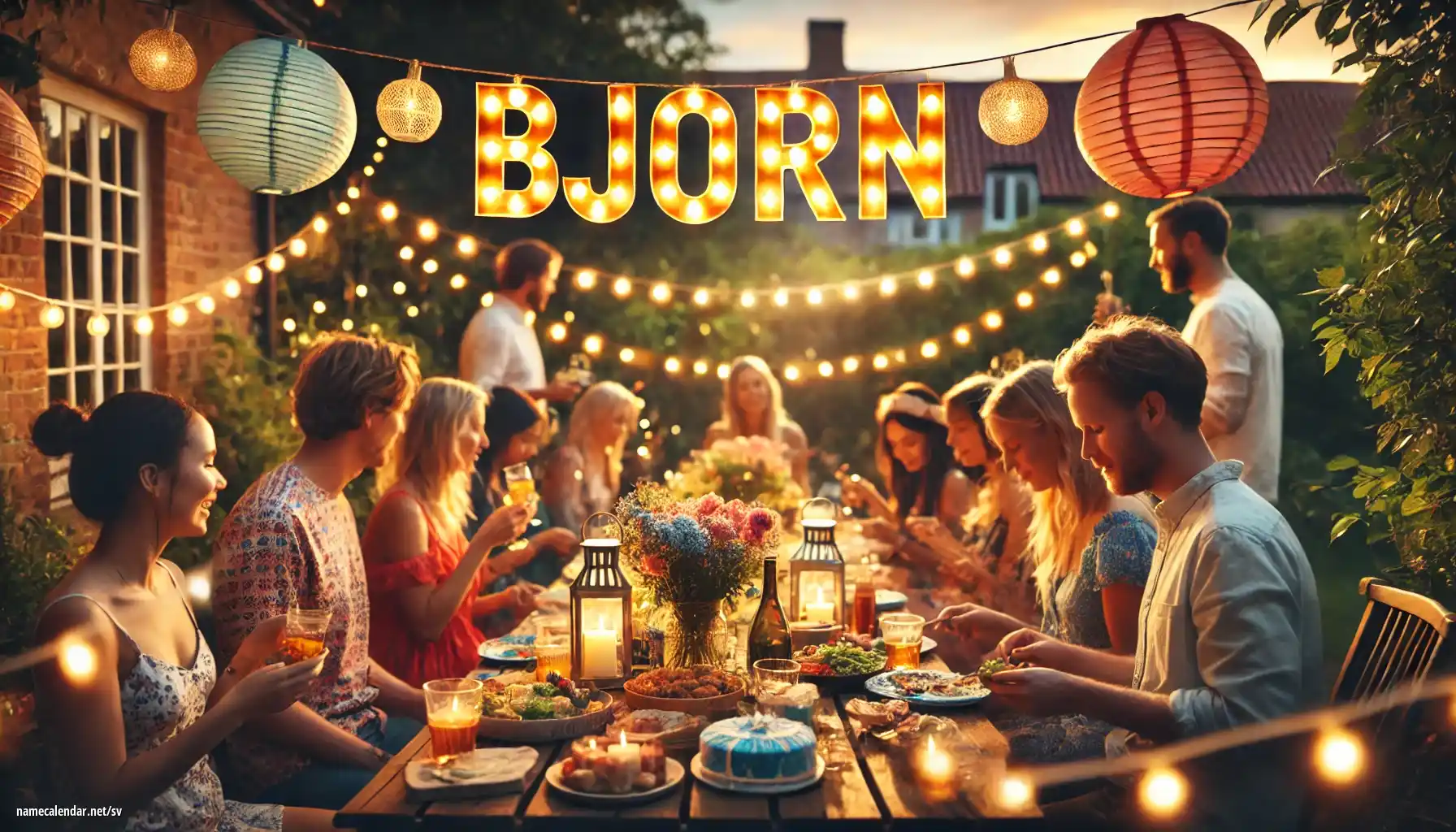 Firande av namnsdag och namn - Björn