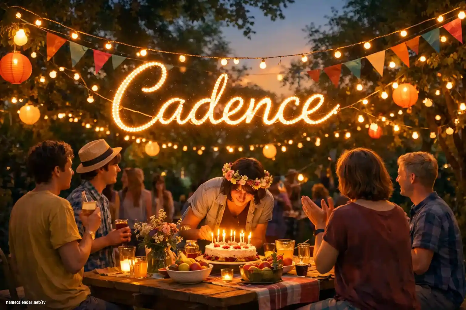 Firande av namnsdag och namn - Cadence
