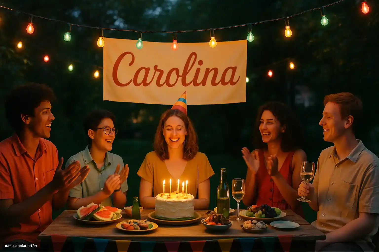 Firande av namnsdag och namn - Carolina