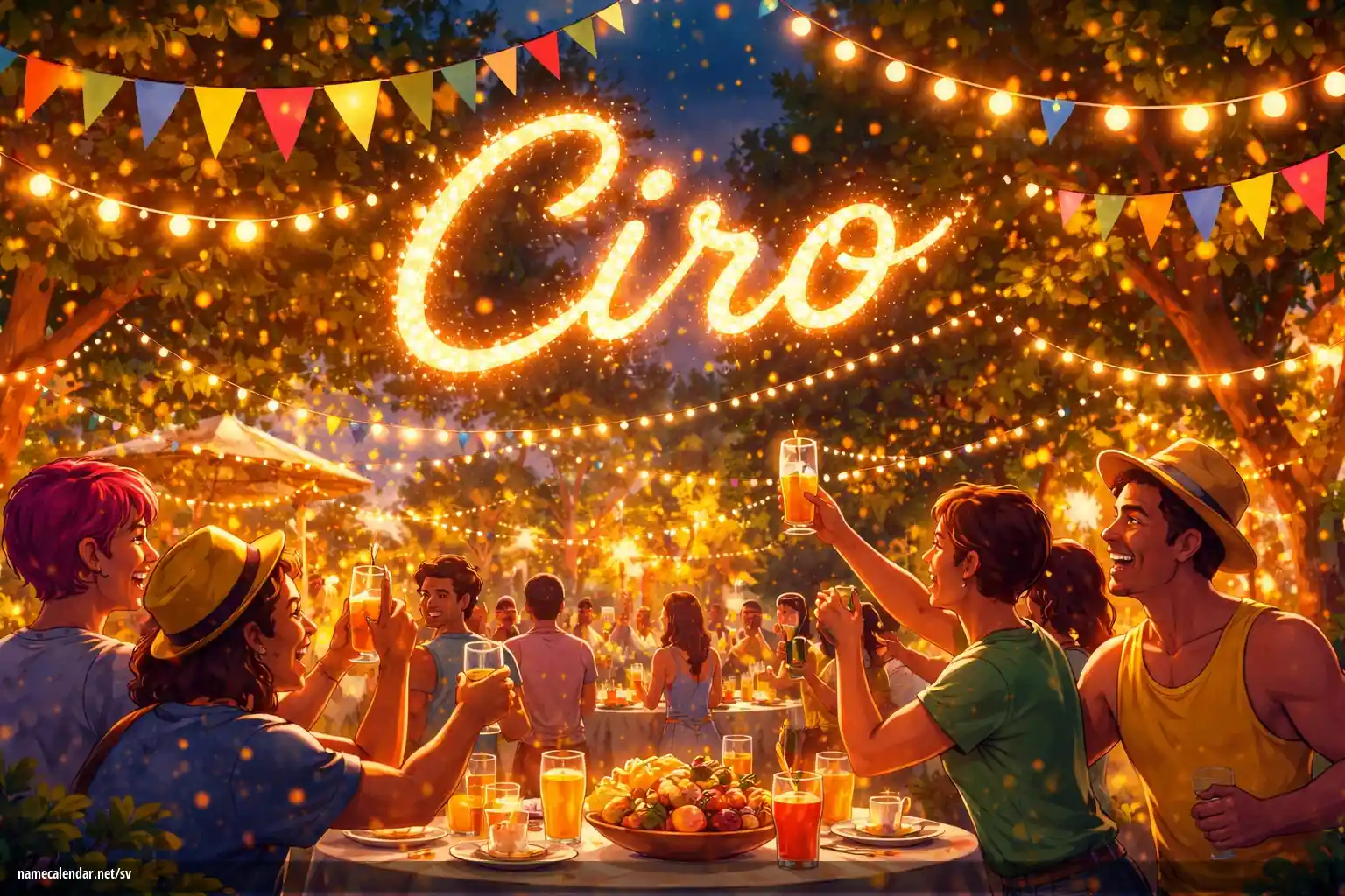 Firande av namnsdag och namn - Ciro