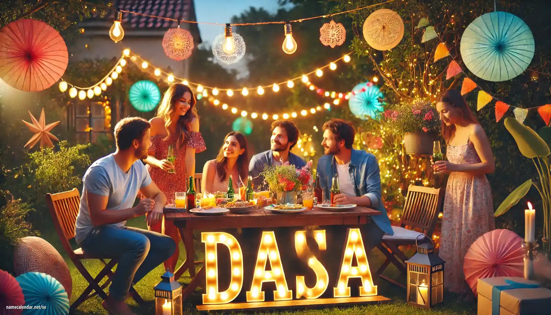 Firande av namnsdag och namn - Dáša