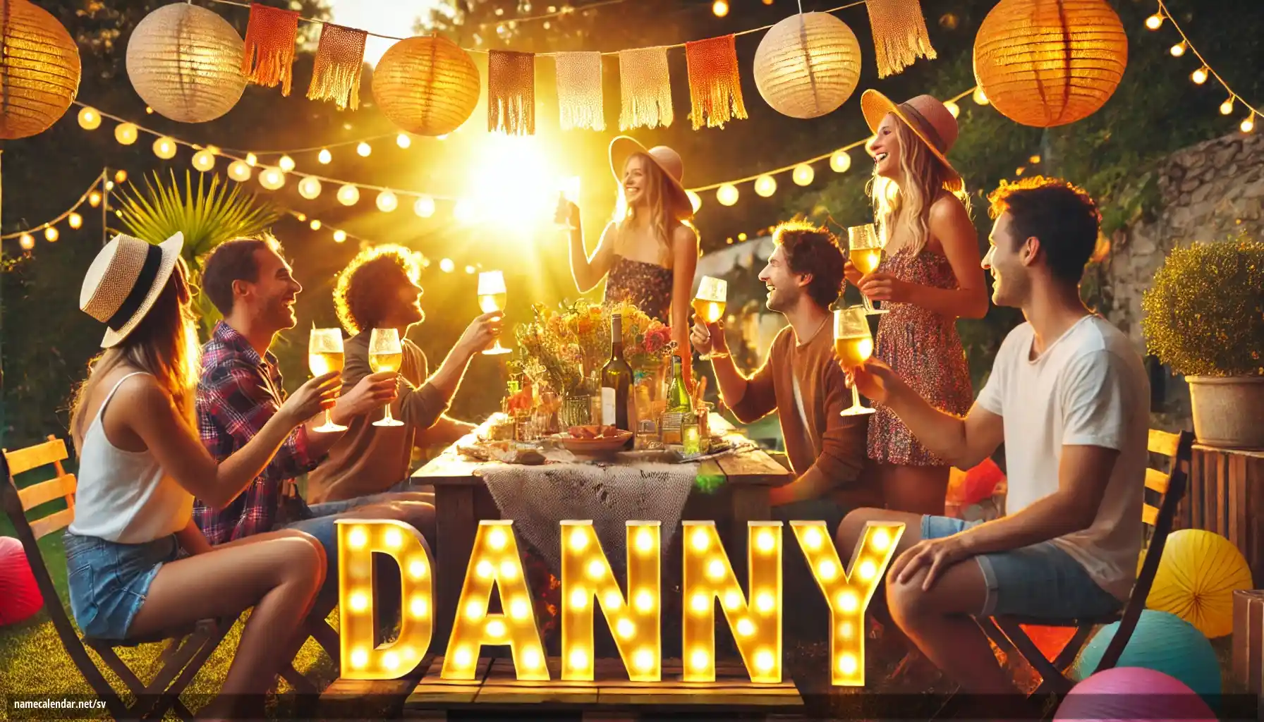 Firande av namnsdag och namn - Danny