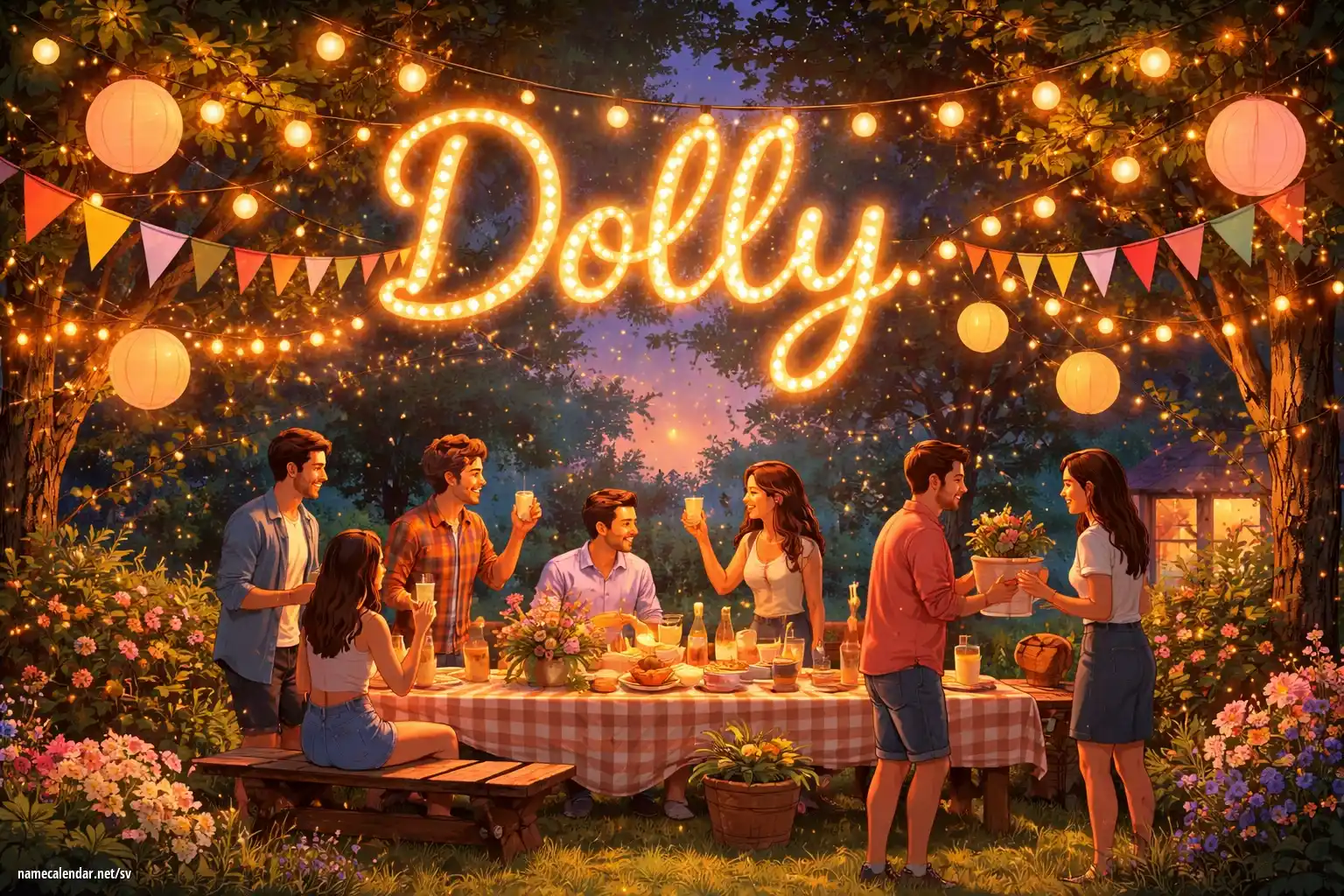 Firande av namnsdag och namn - Dolly