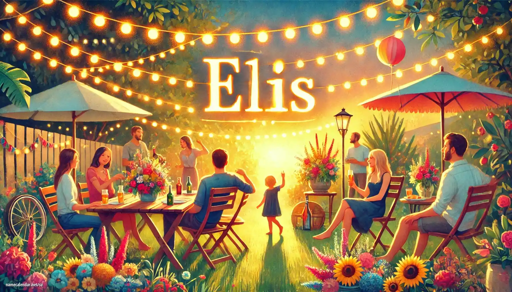 Firande av namnsdag och namn - Elis