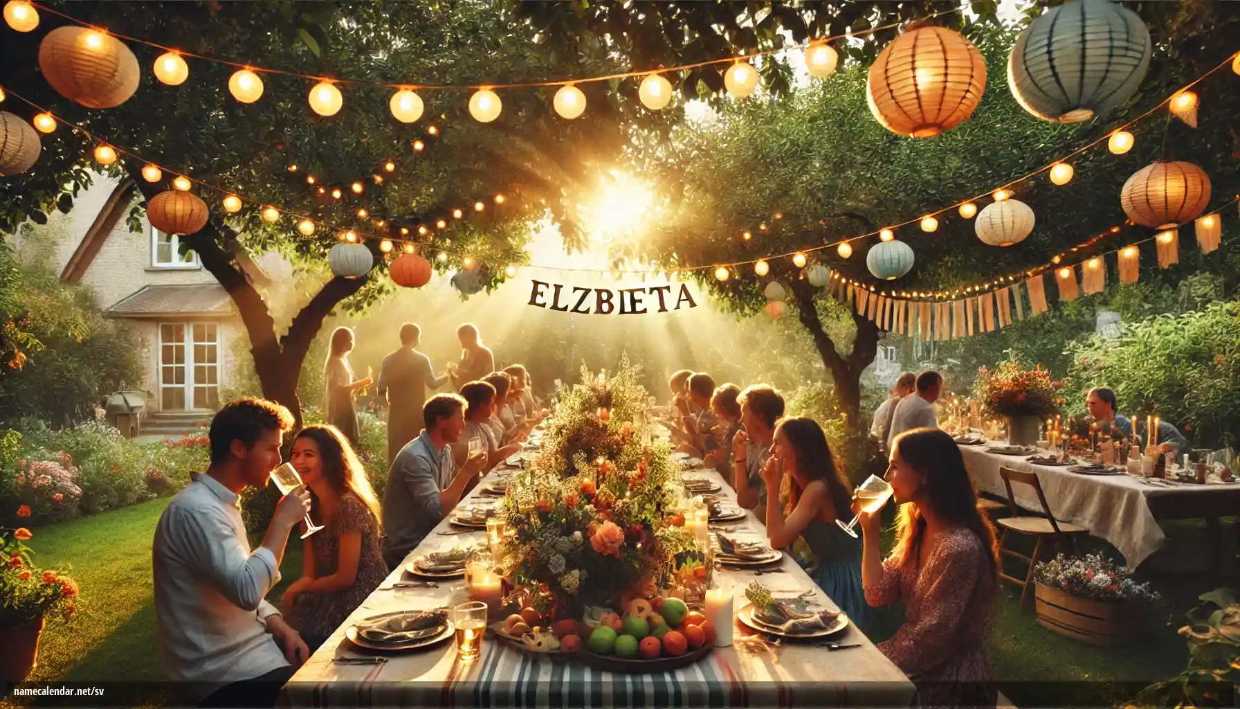 Firande av namnsdag och namn - Elzbieta