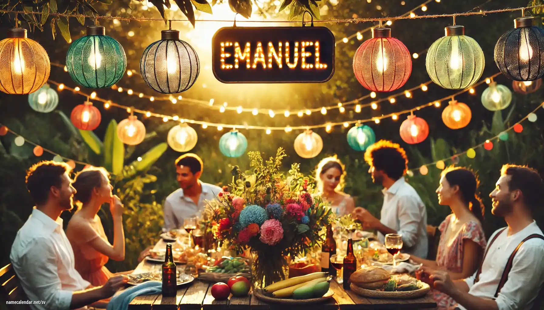Firande av namnsdag och namn - Emánuel