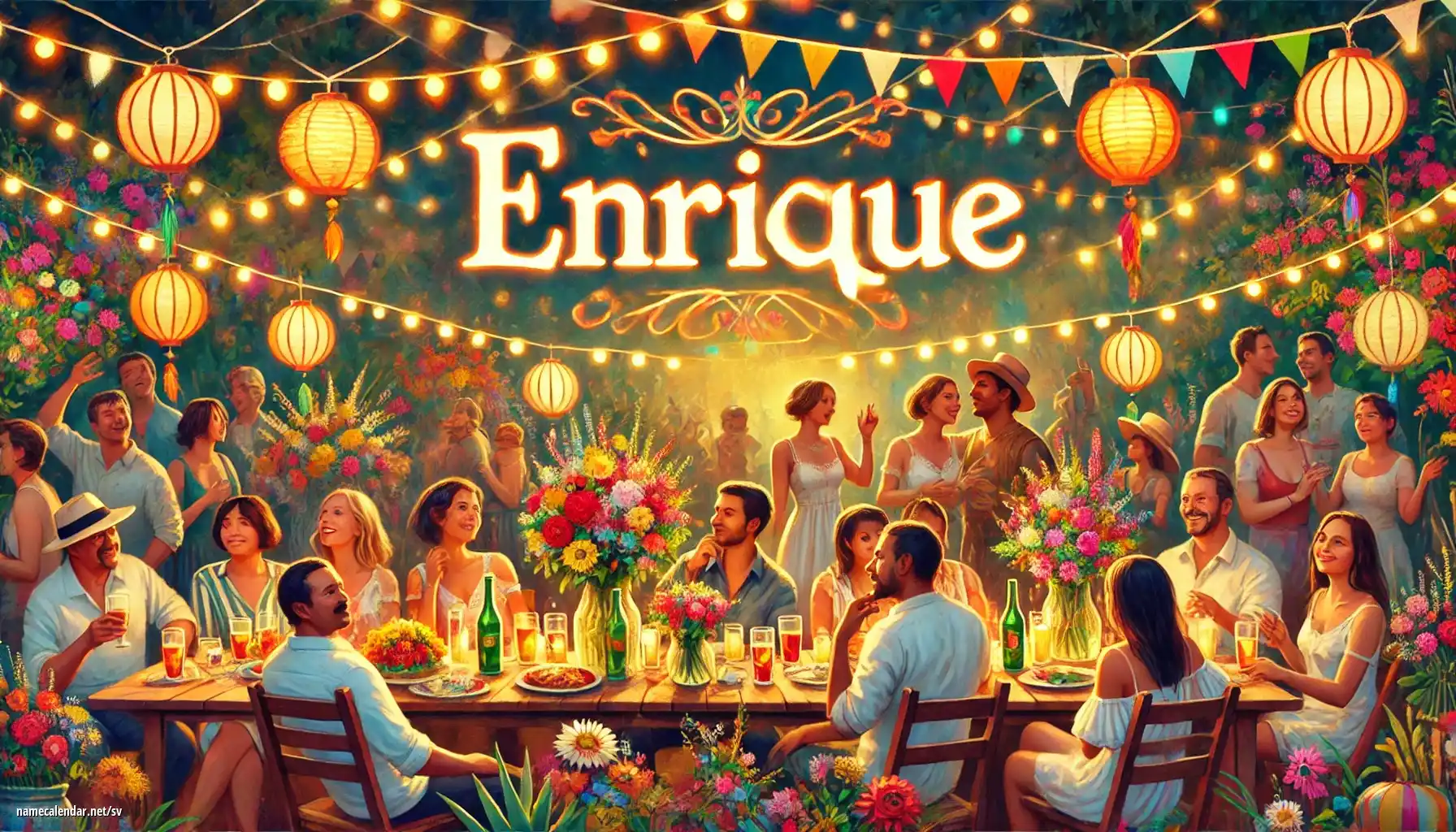 Firande av namnsdag och namn - Enrique