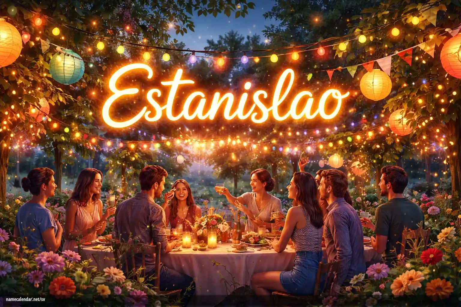 Firande av namnsdag och namn - Estanislao