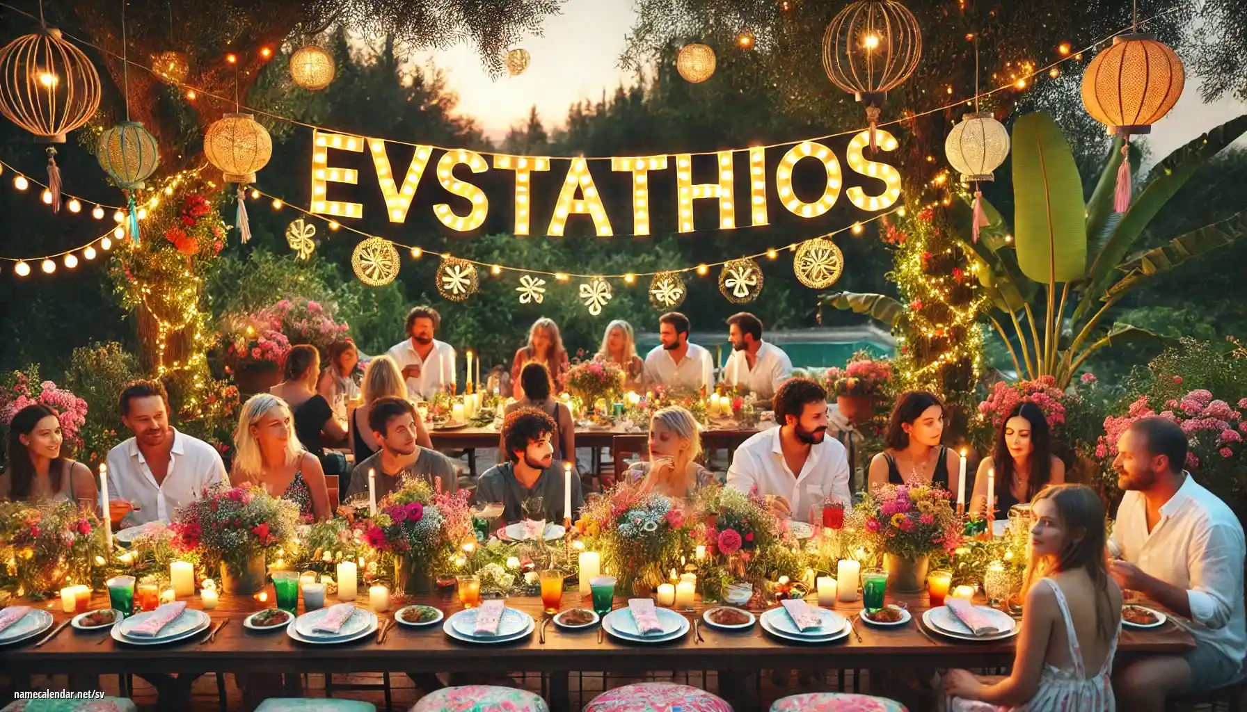 Firande av namnsdag och namn - Evstathios