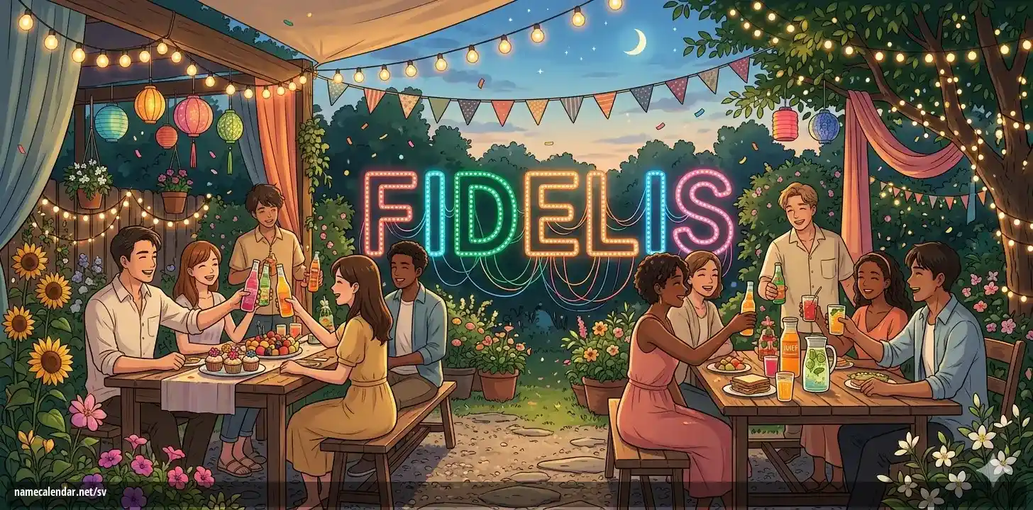 Firande av namnsdag och namn - Fidelis