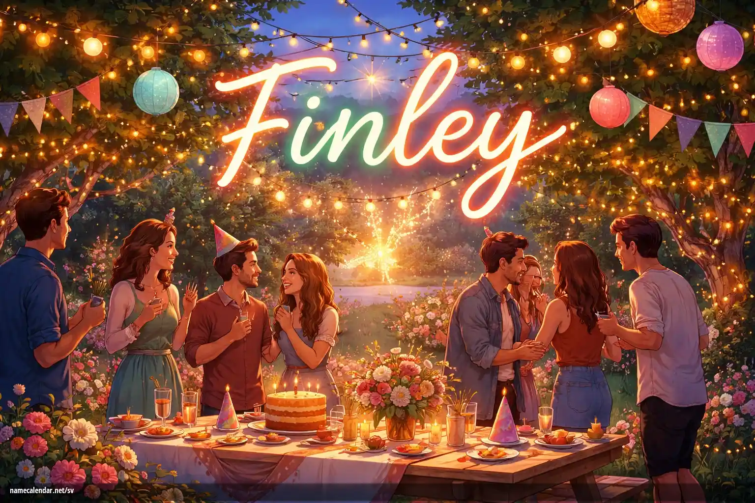 Firande av namnsdag och namn - Finley