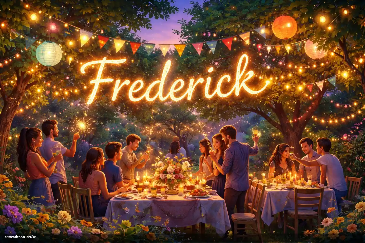 Firande av namnsdag och namn - Frederick