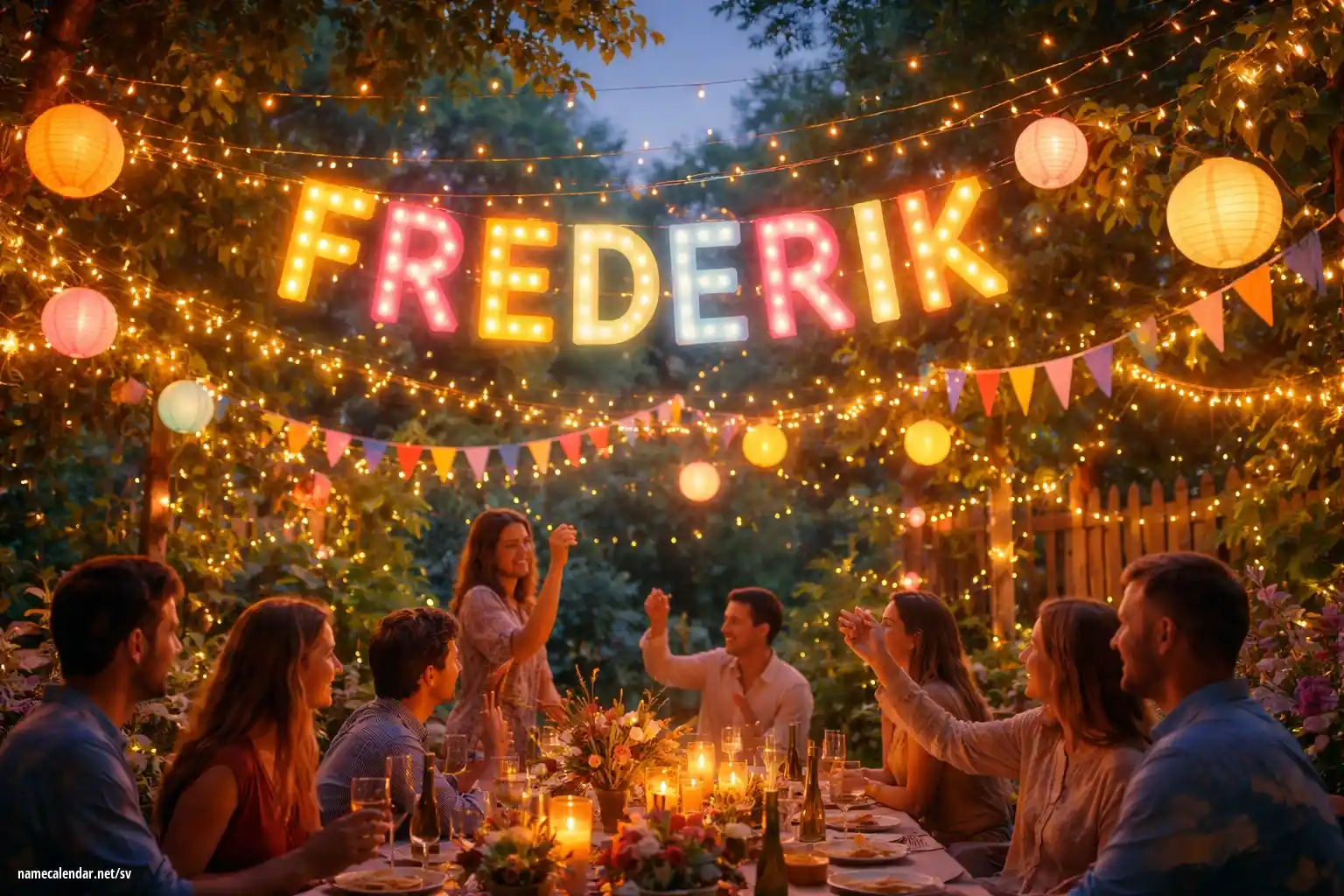 Firande av namnsdag och namn - Frederik