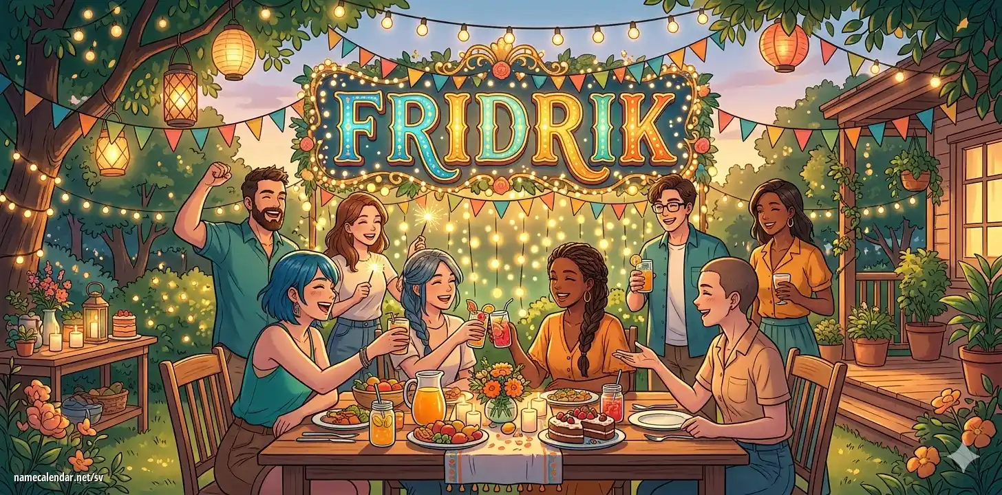 Firande av namnsdag och namn - Fridrik