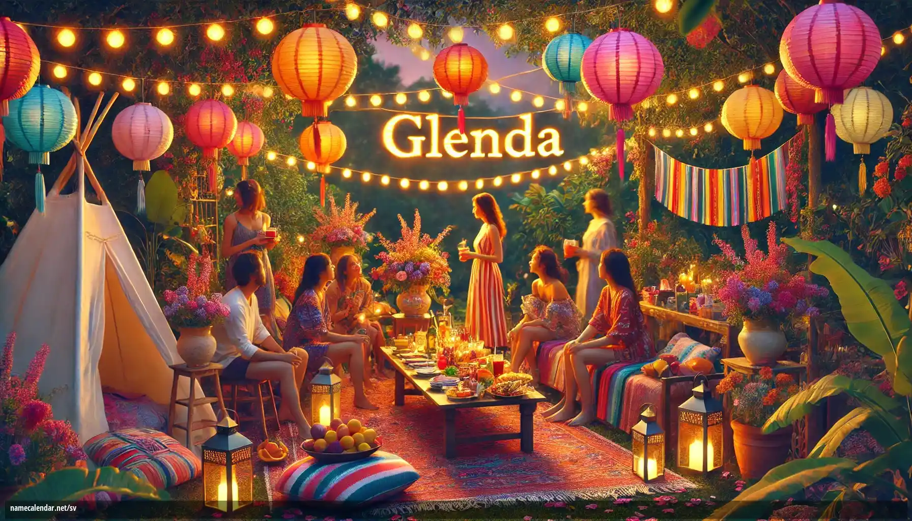 Firande av namnsdag och namn - Glenda