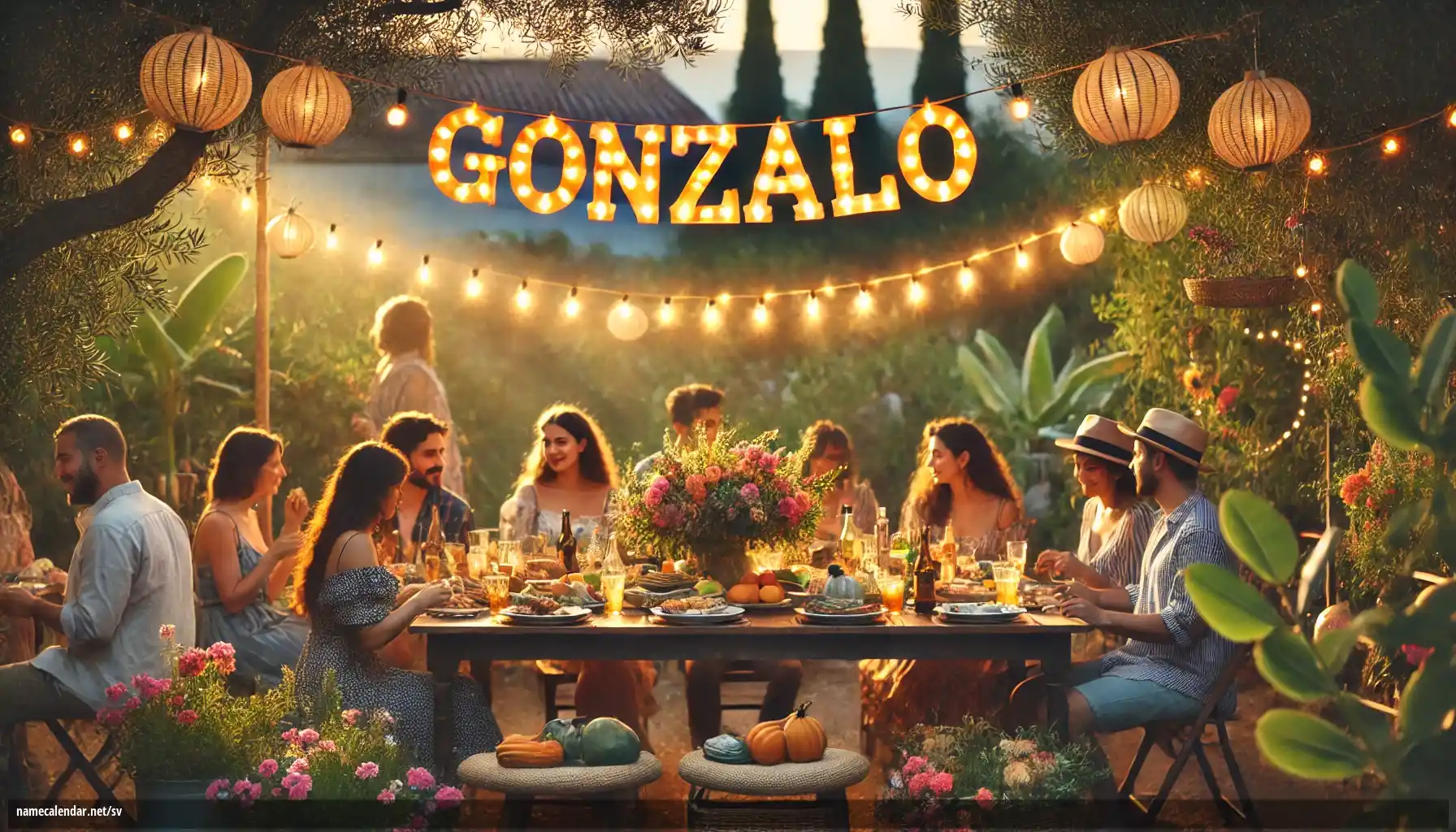 Firande av namnsdag och namn - Gonzalo