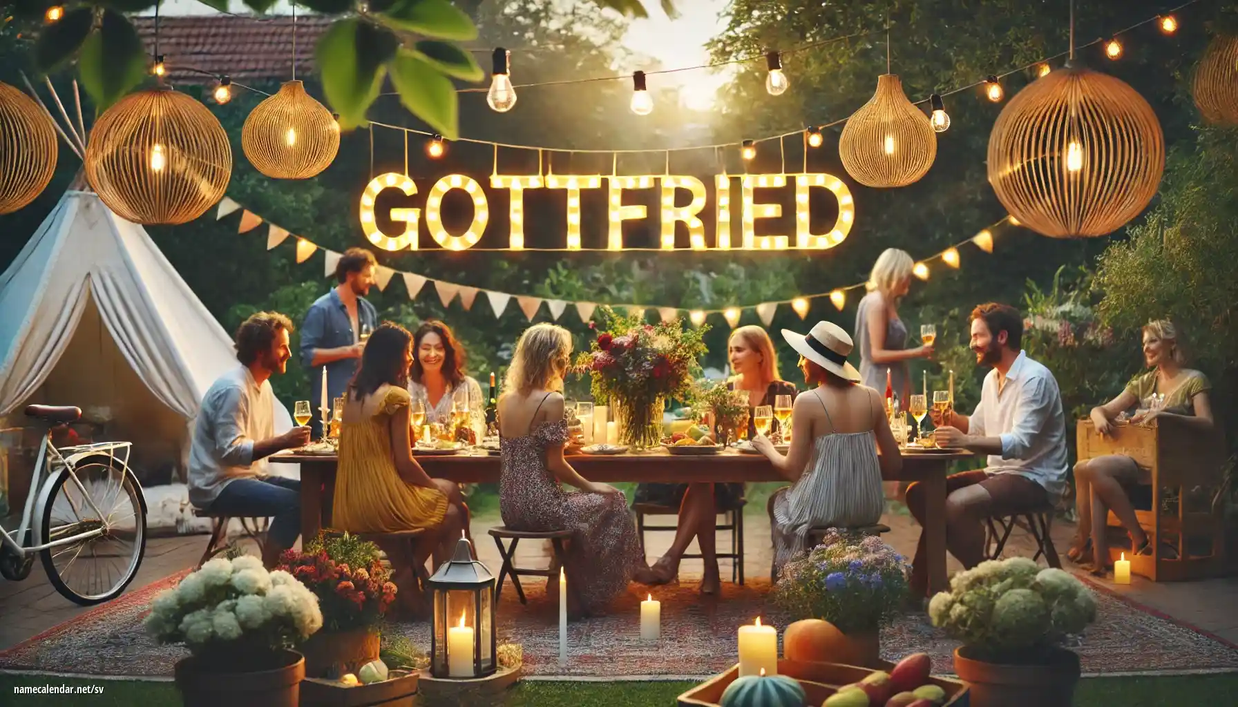 Firande av namnsdag och namn - Gottfried