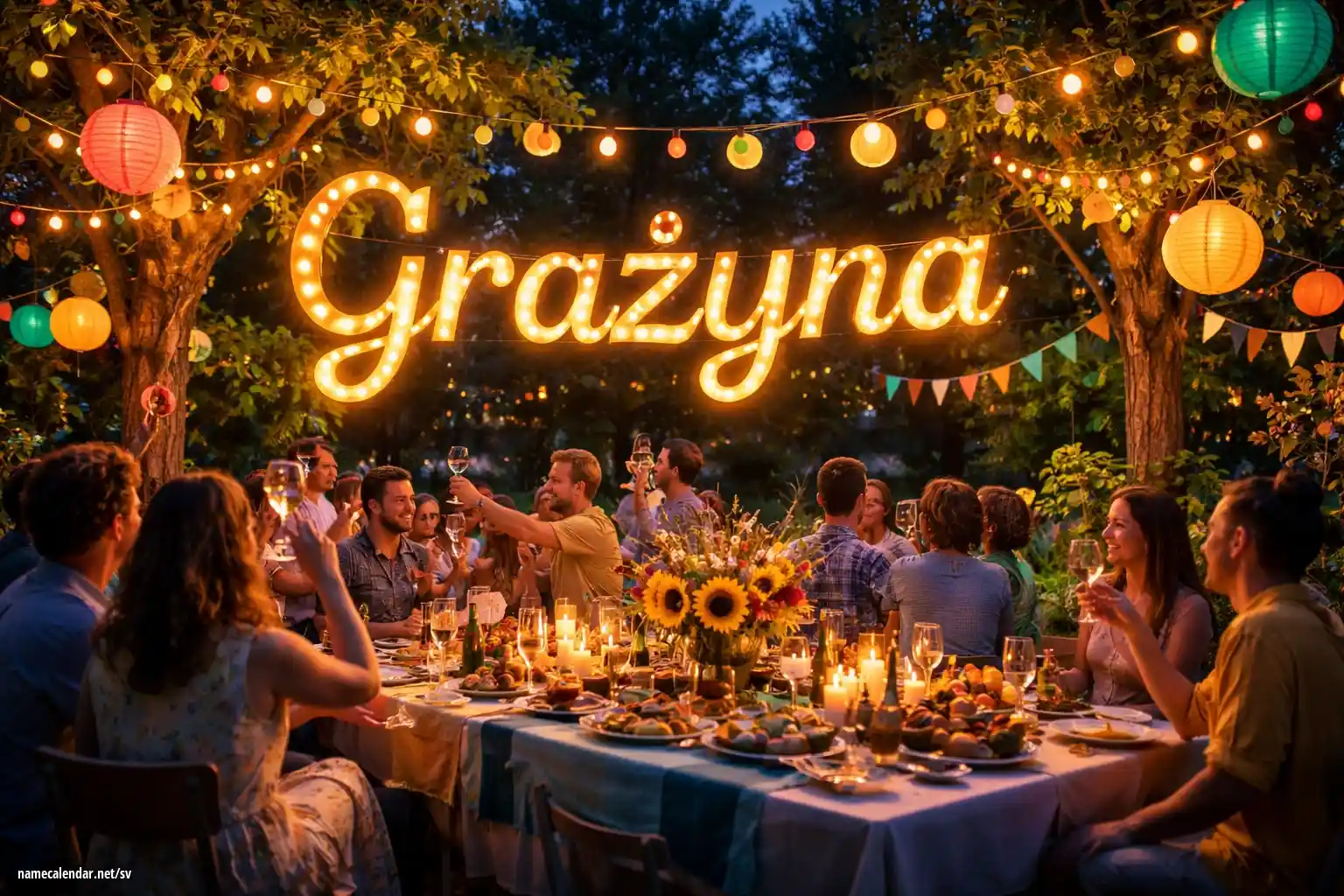 Firande av namnsdag och namn - Grażyna