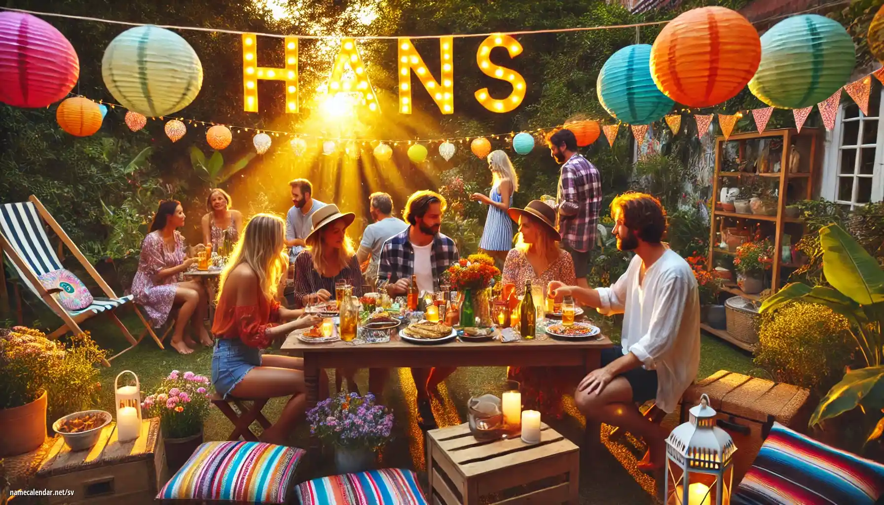 Firande av namnsdag och namn - Hans