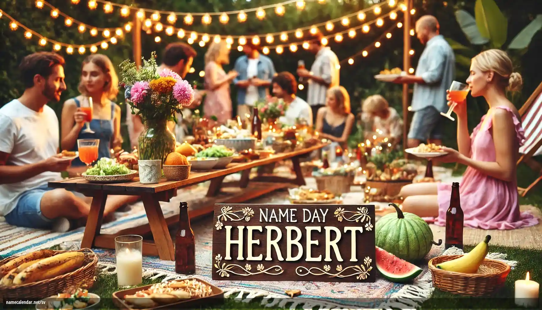 Firande av namnsdag och namn - Herbert