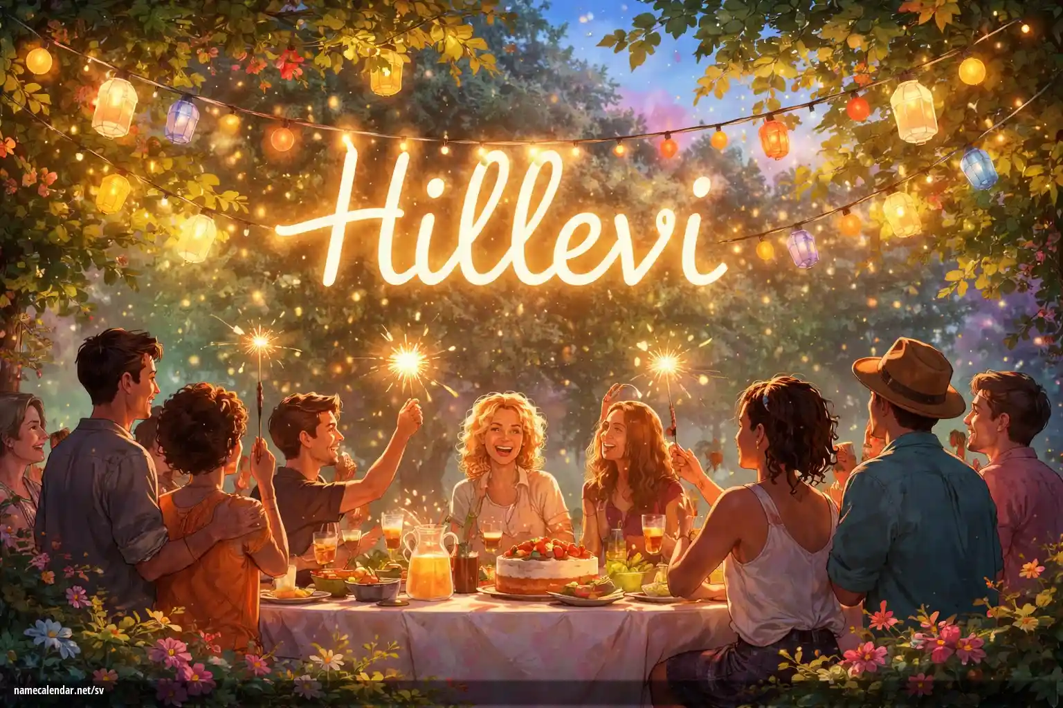 Firande av namnsdag och namn - Hillevi