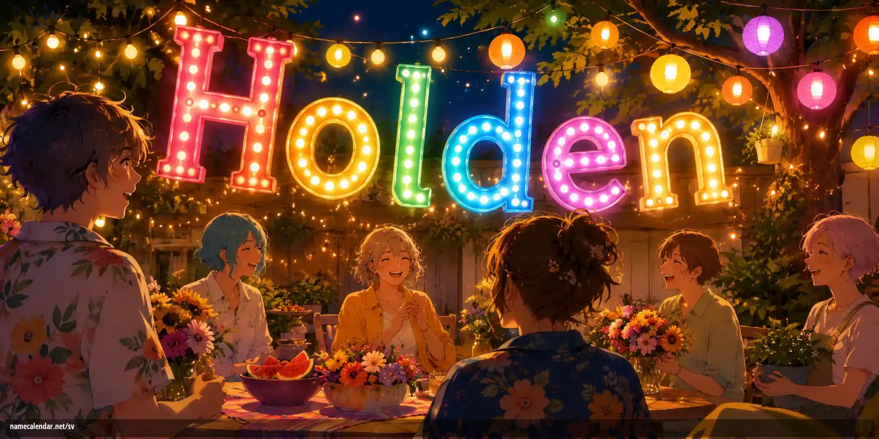Firande av namnsdag och namn - Holden