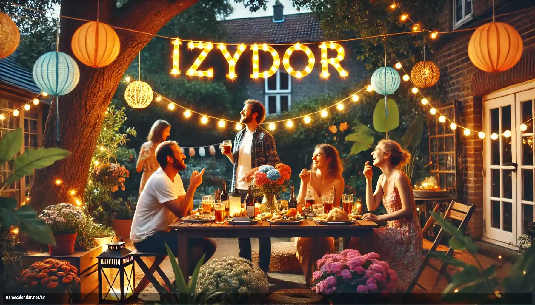 Firande av namnsdag och namn - Izydor