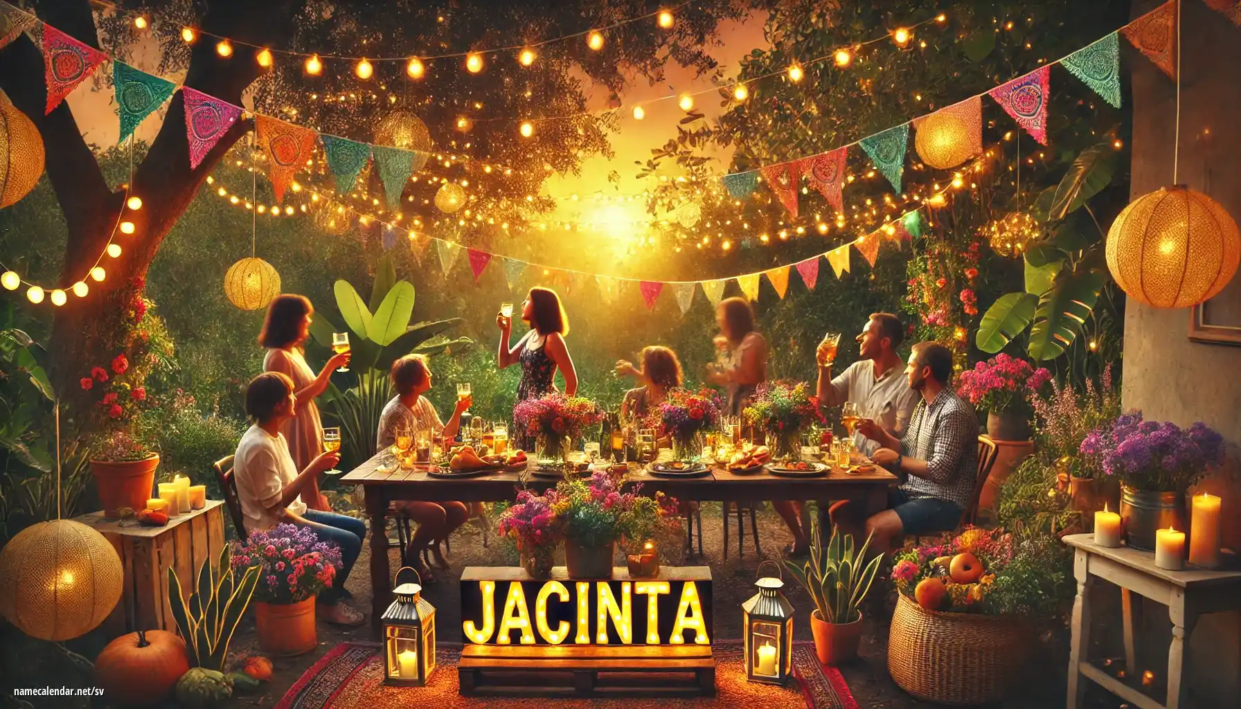 Firande av namnsdag och namn - Jacinta