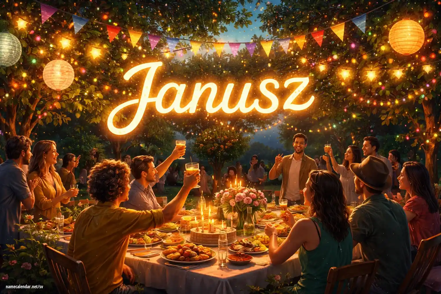 Firande av namnsdag och namn - Janusz