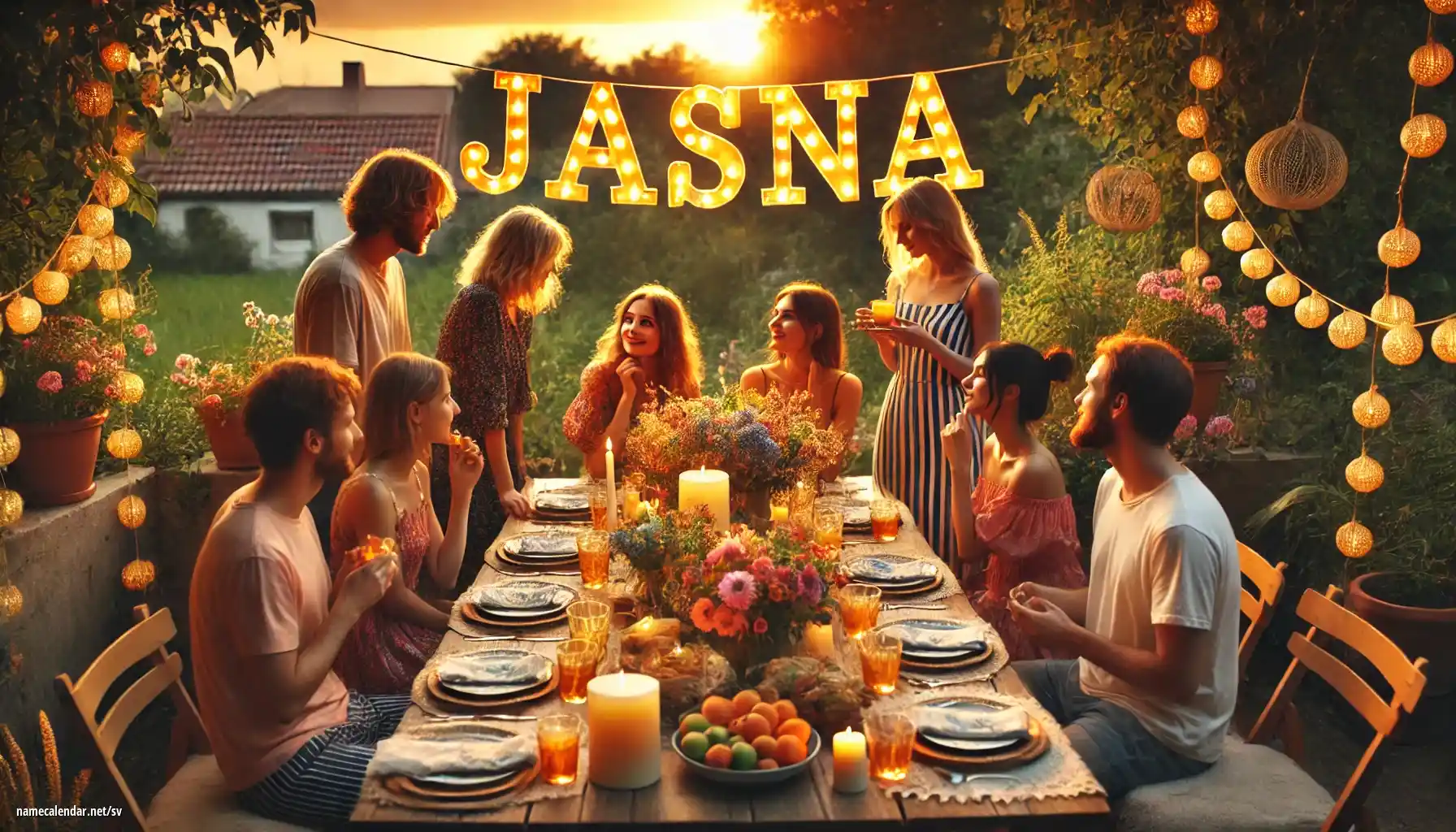 Firande av namnsdag och namn - Jasna