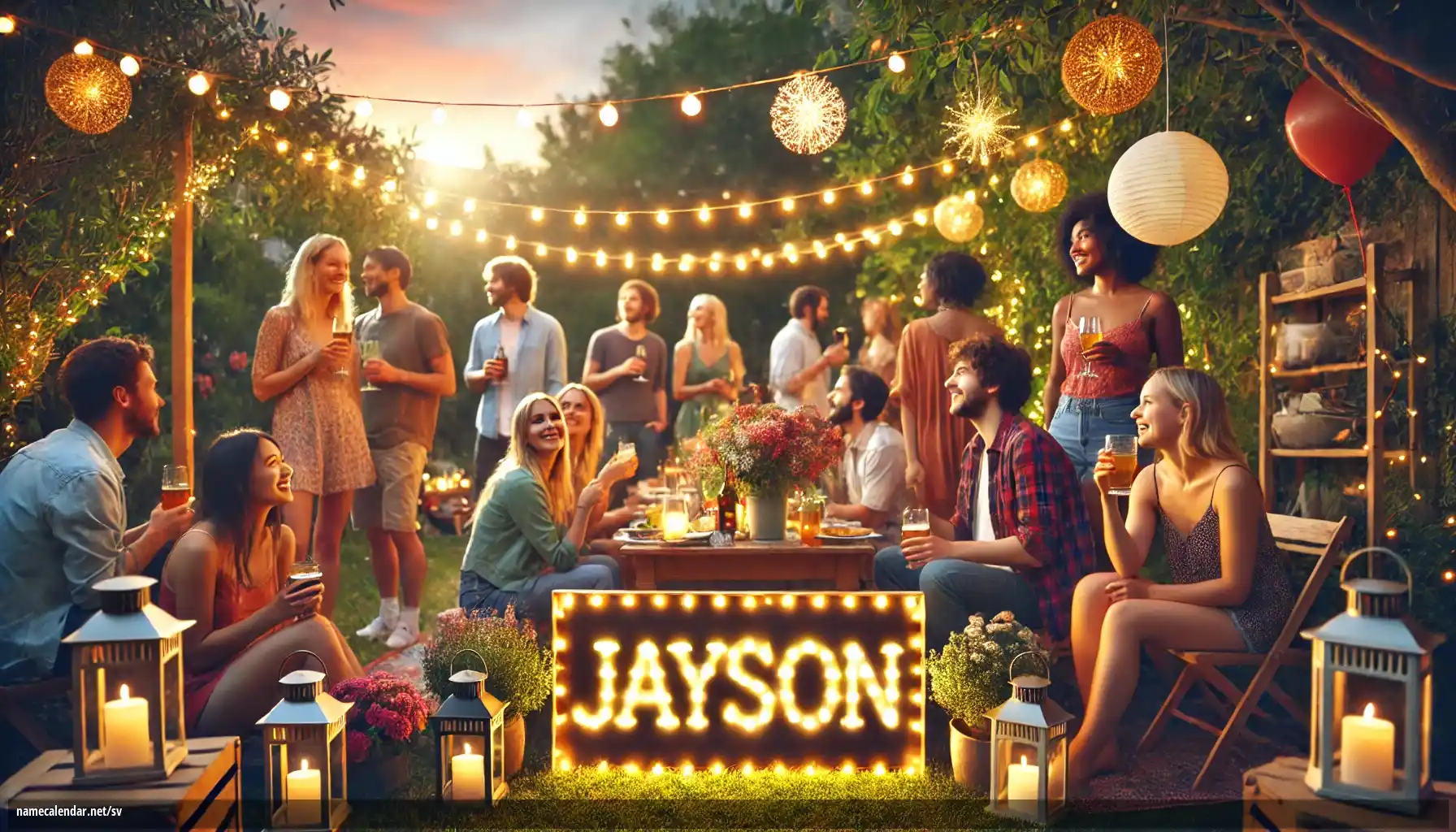 Firande av namnsdag och namn - Jayson