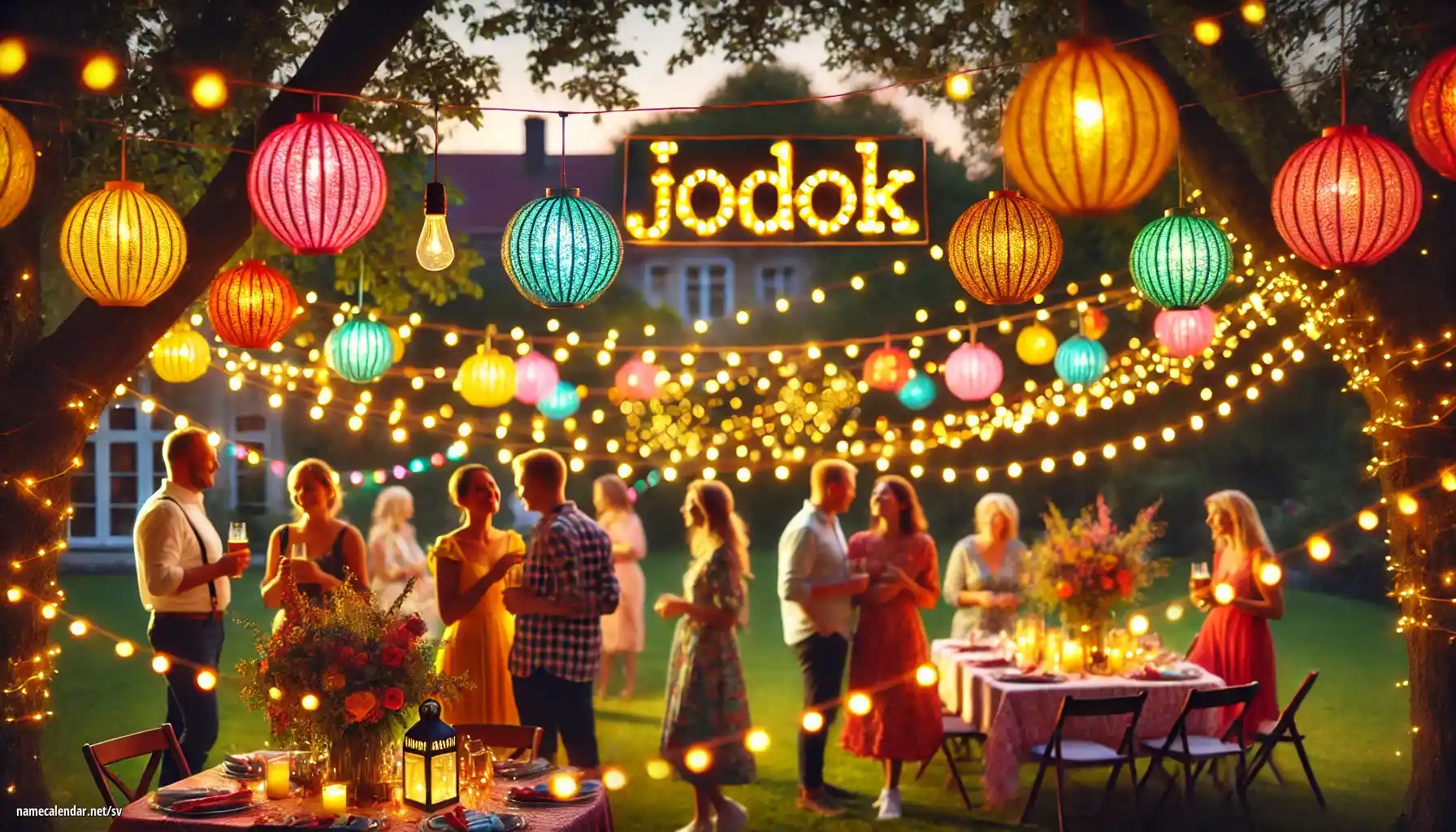 Firande av namnsdag och namn - Jodok