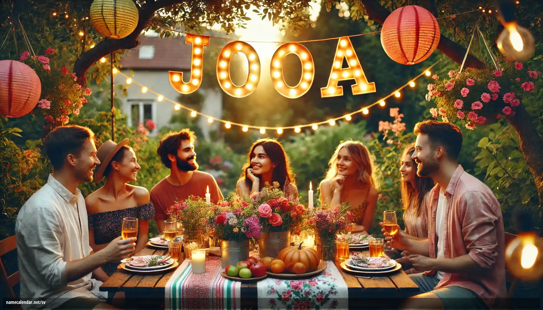 Firande av namnsdag och namn - Jooa