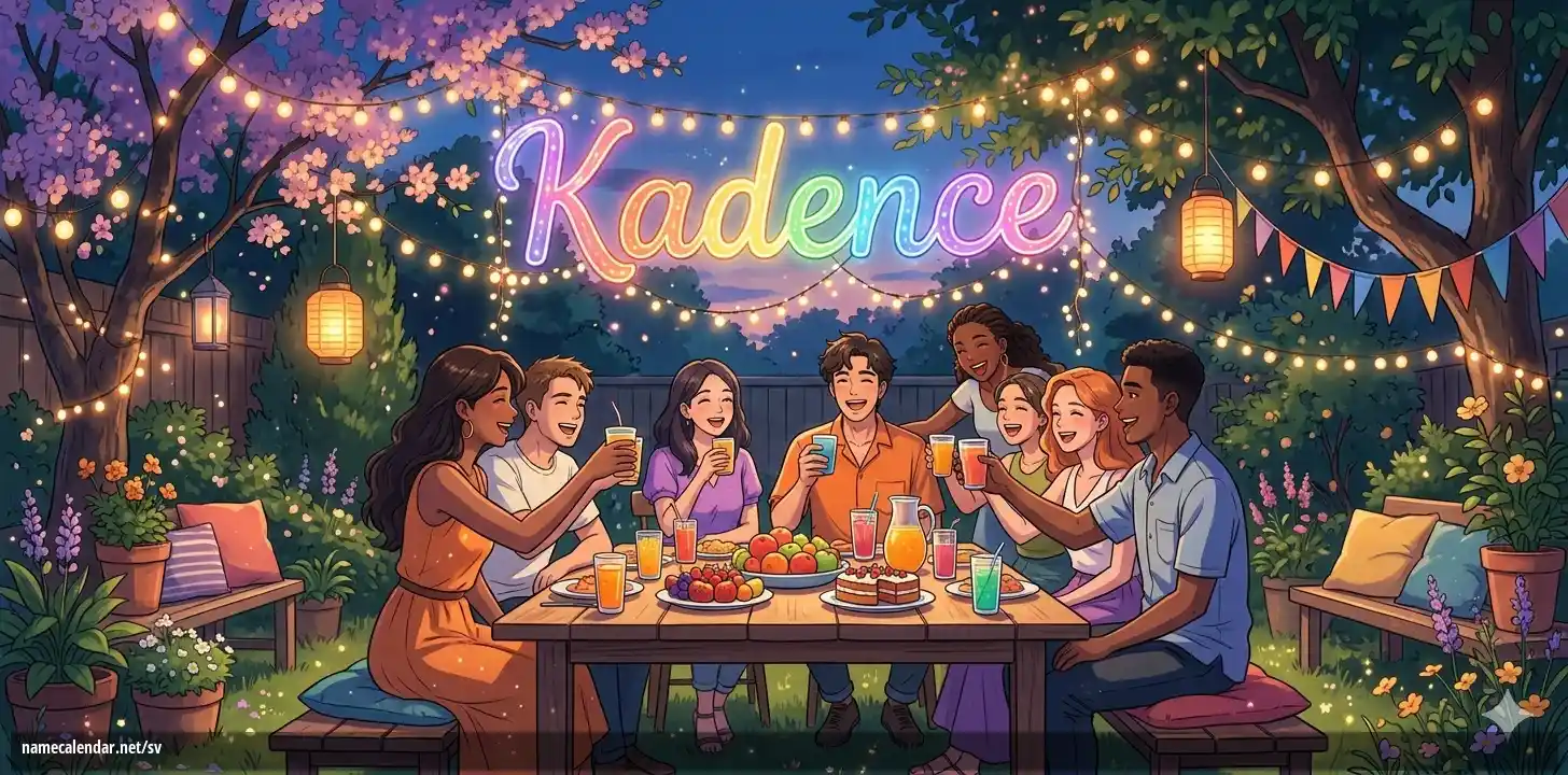 Firande av namnsdag och namn - Kadence