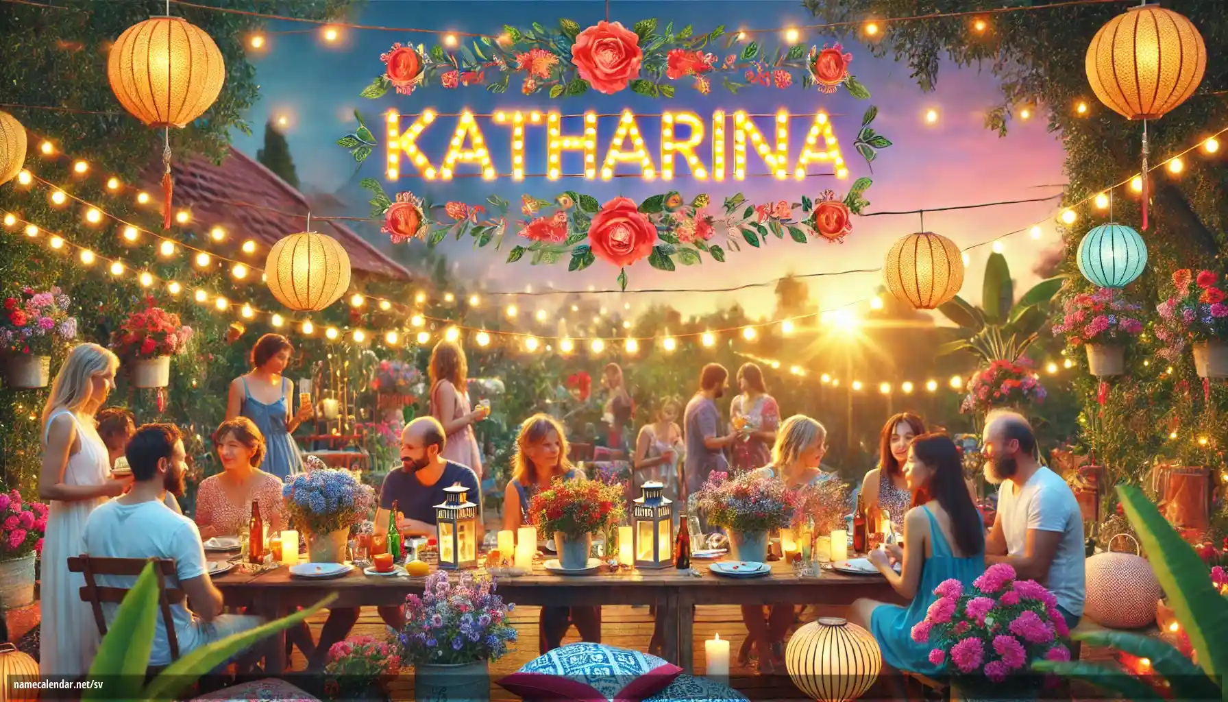 Firande av namnsdag och namn - Katharina