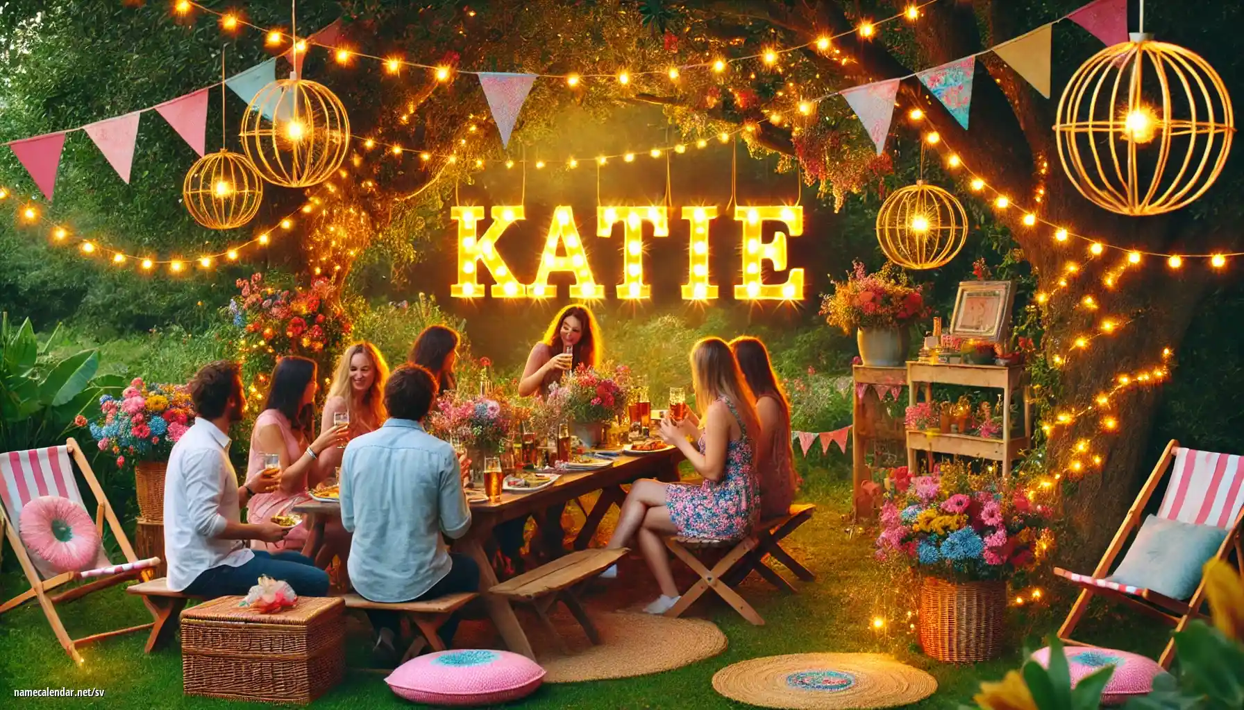 Firande av namnsdag och namn - Katie