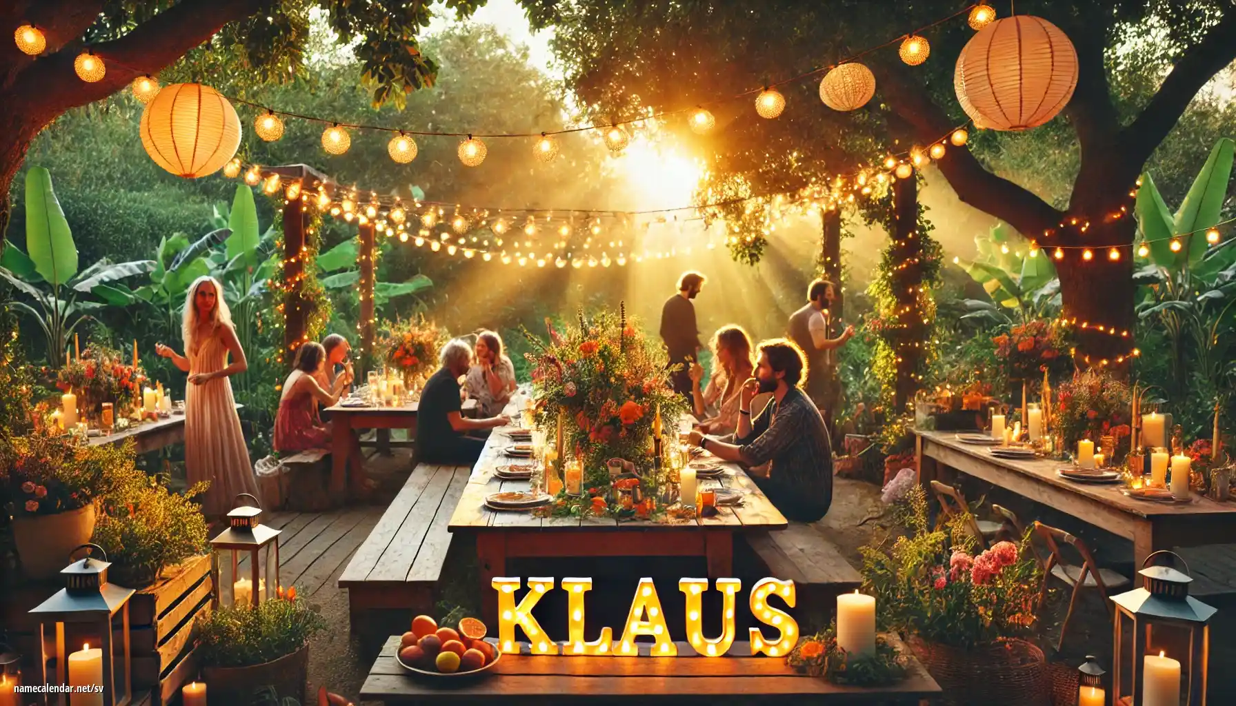 Firande av namnsdag och namn - Klaus